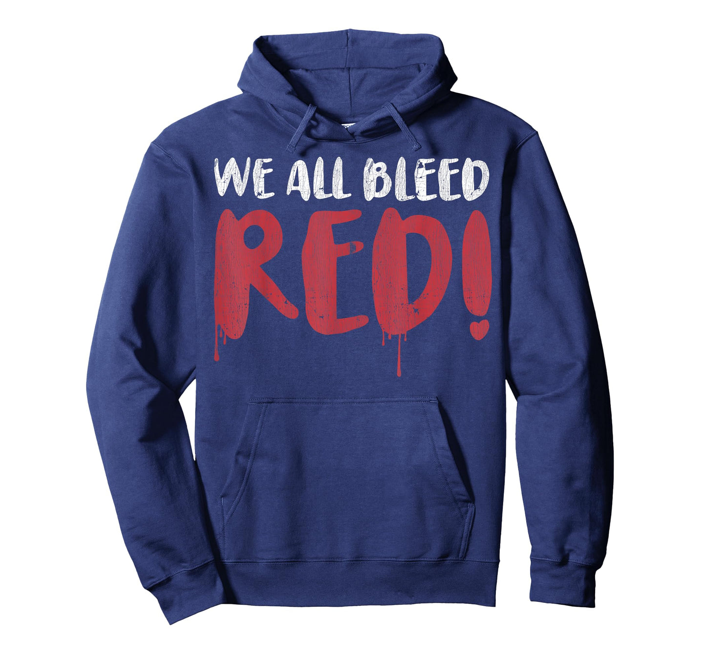 We All Bleed Red For Pride African American T-Shirt