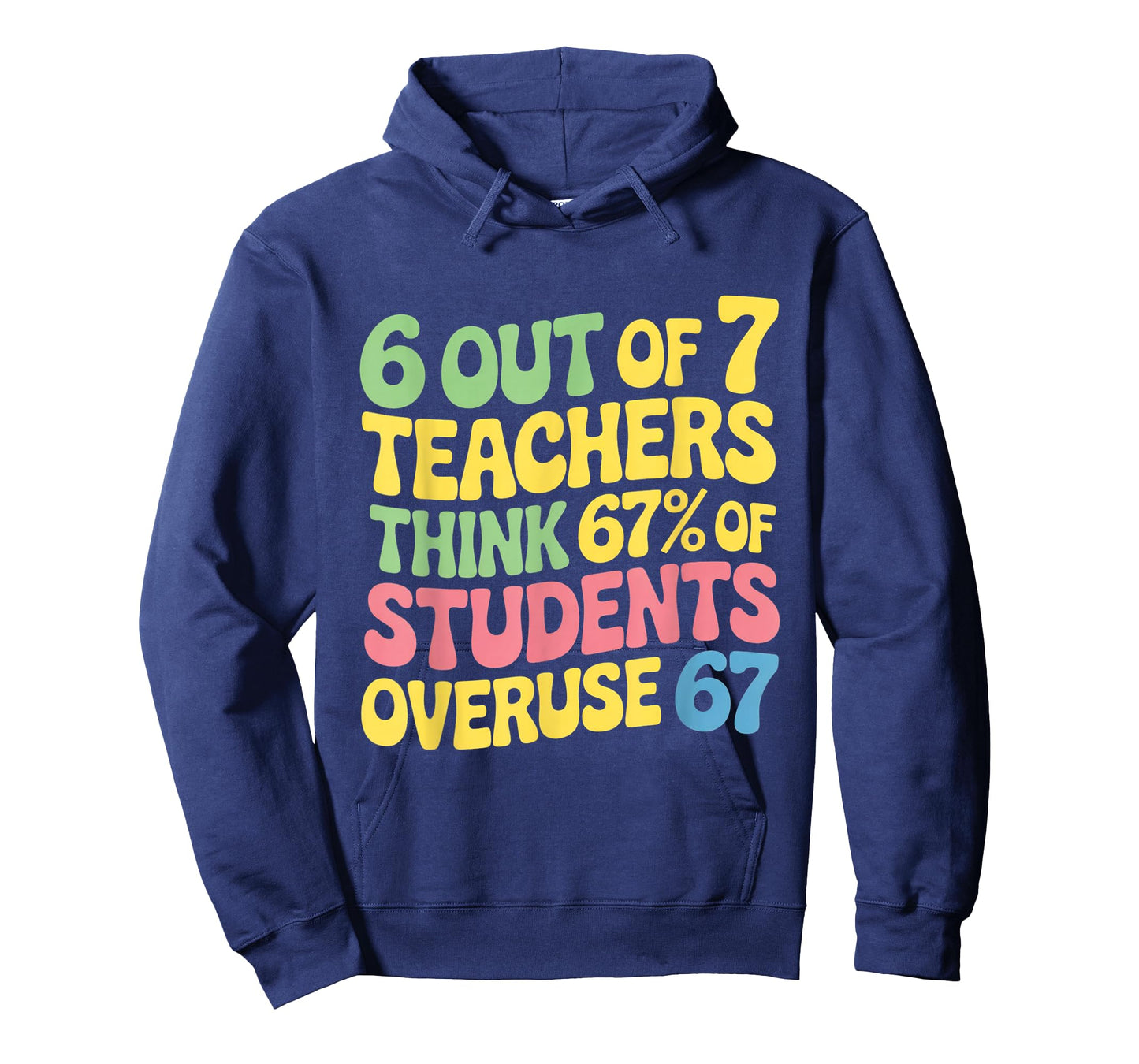 Teacher Funny Overuse 67 Teacher T-Shirt