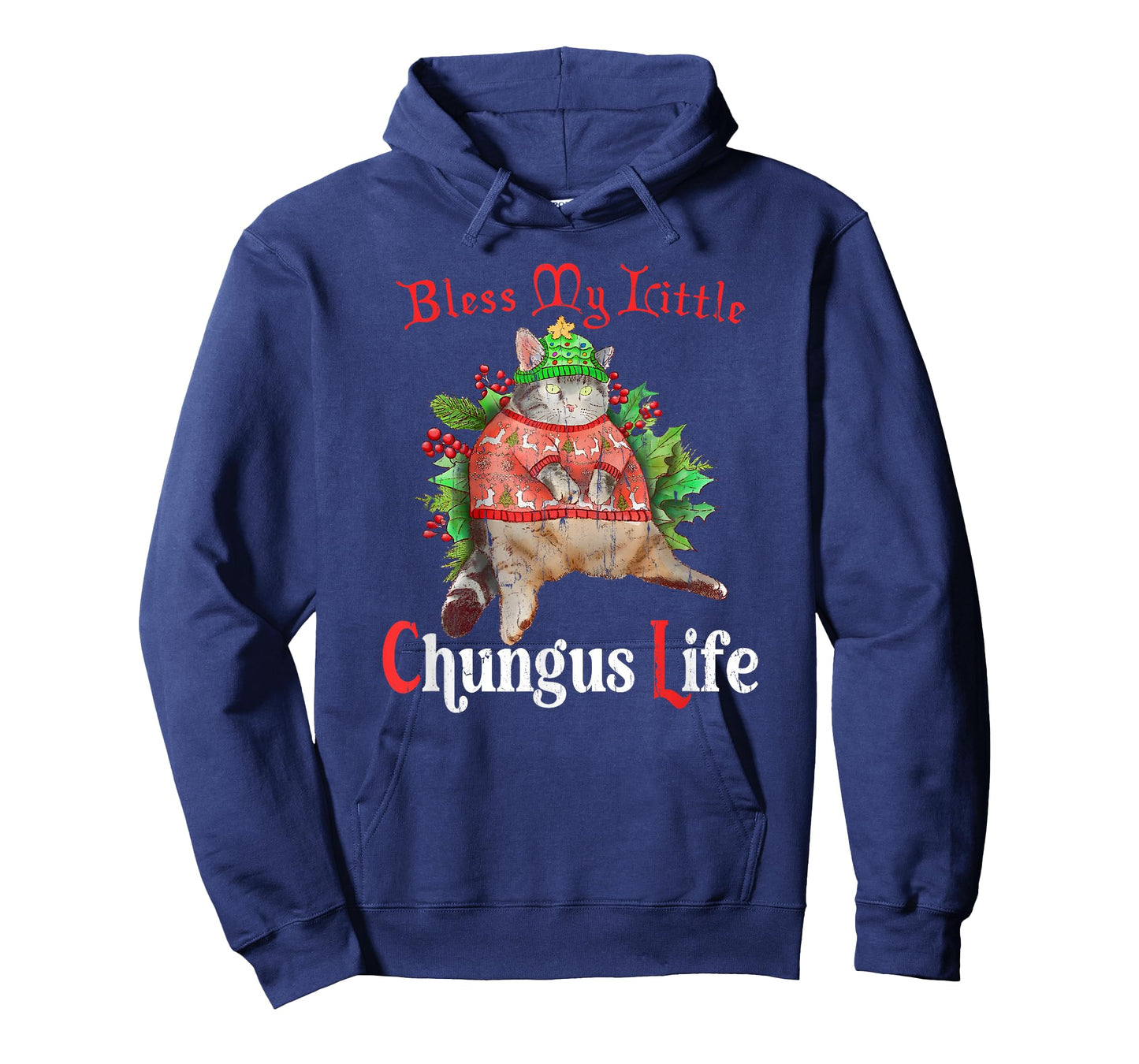 Blessed My Little Chungus Life, Meme Funny Cat T-Shirt