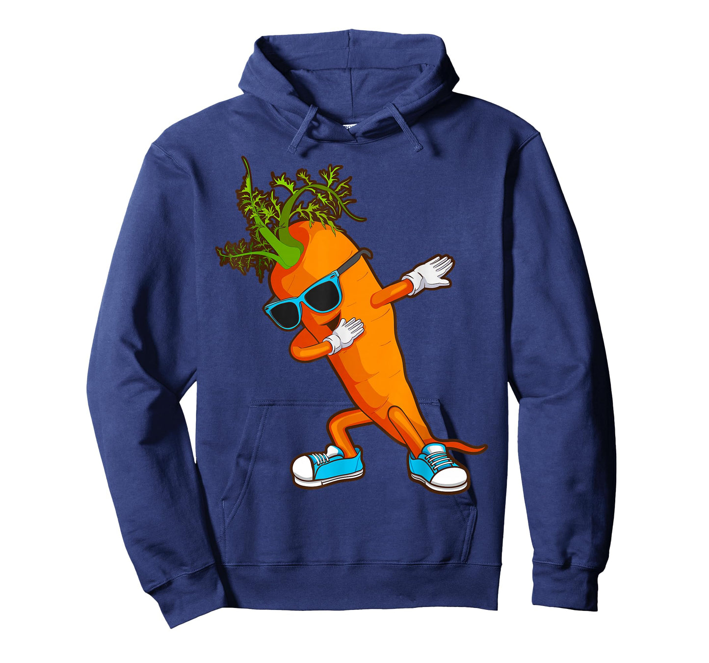Funny Dabbing Carrot Gift | Cute Vegetable Lover Men Women T-Shirt