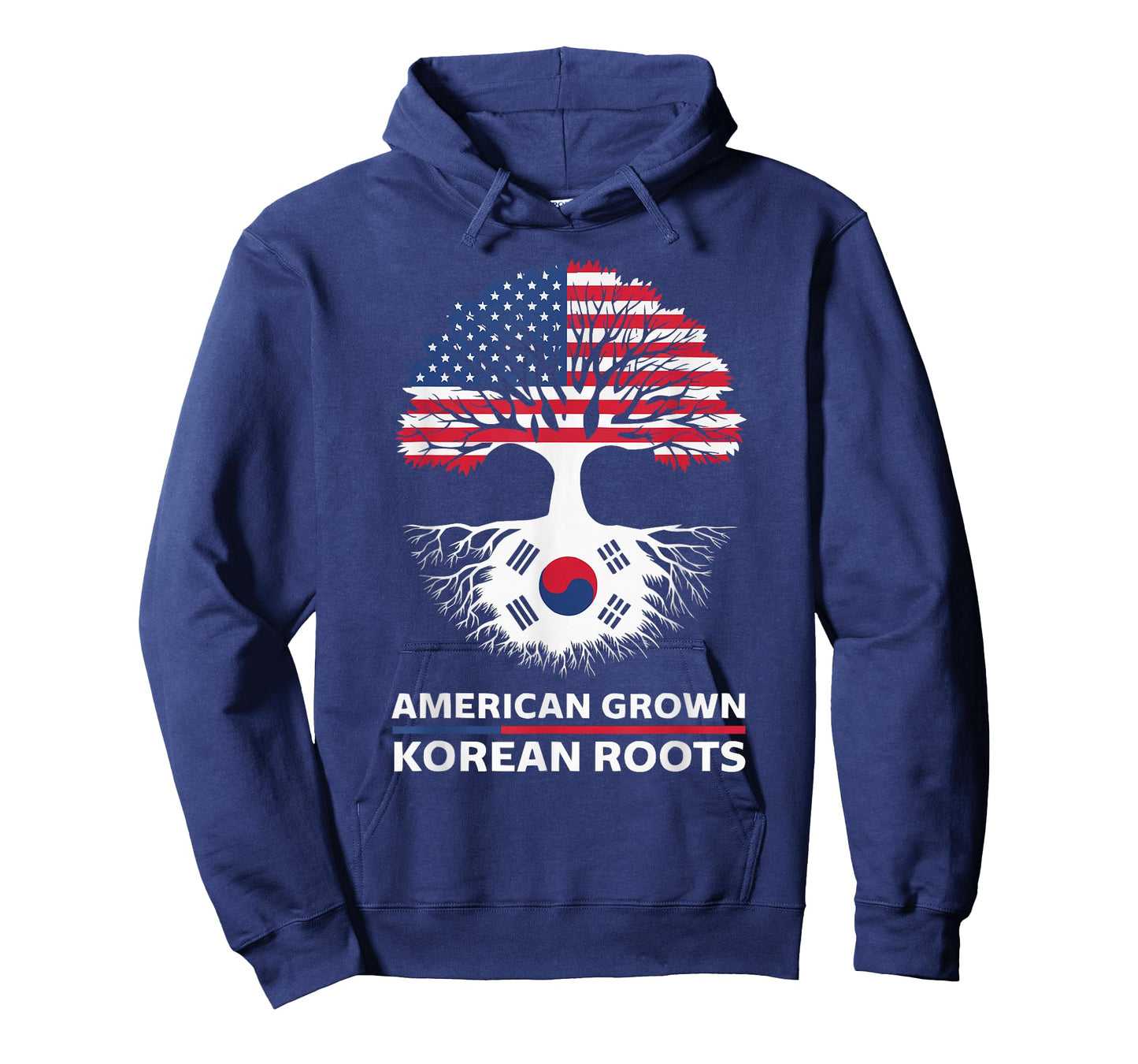 Half American Half Korean USA Flag South Korea America T-Shirt