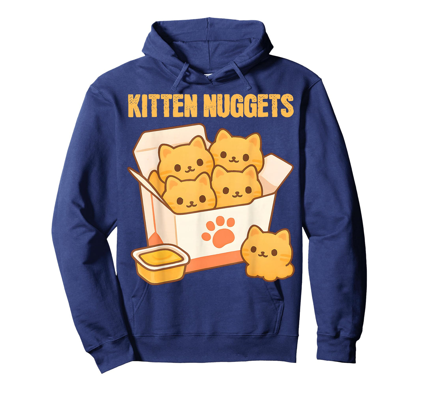 Kitten Nuggets Food Pun Cat Lover 2025 Funny Chicken Nugget T-Shirt