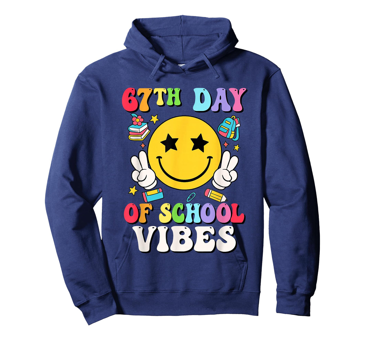 67th Days of School Vibes Teacher Student Six Seven T-Shirt