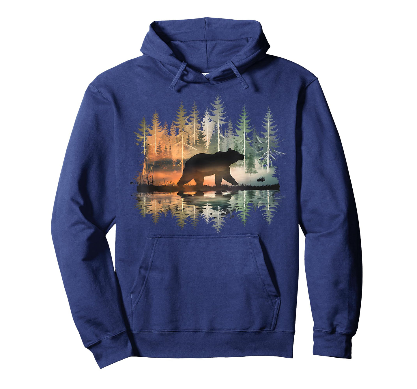 Bear Forest Nature Wildlife Outdoor Bear Lovers T-Shirt