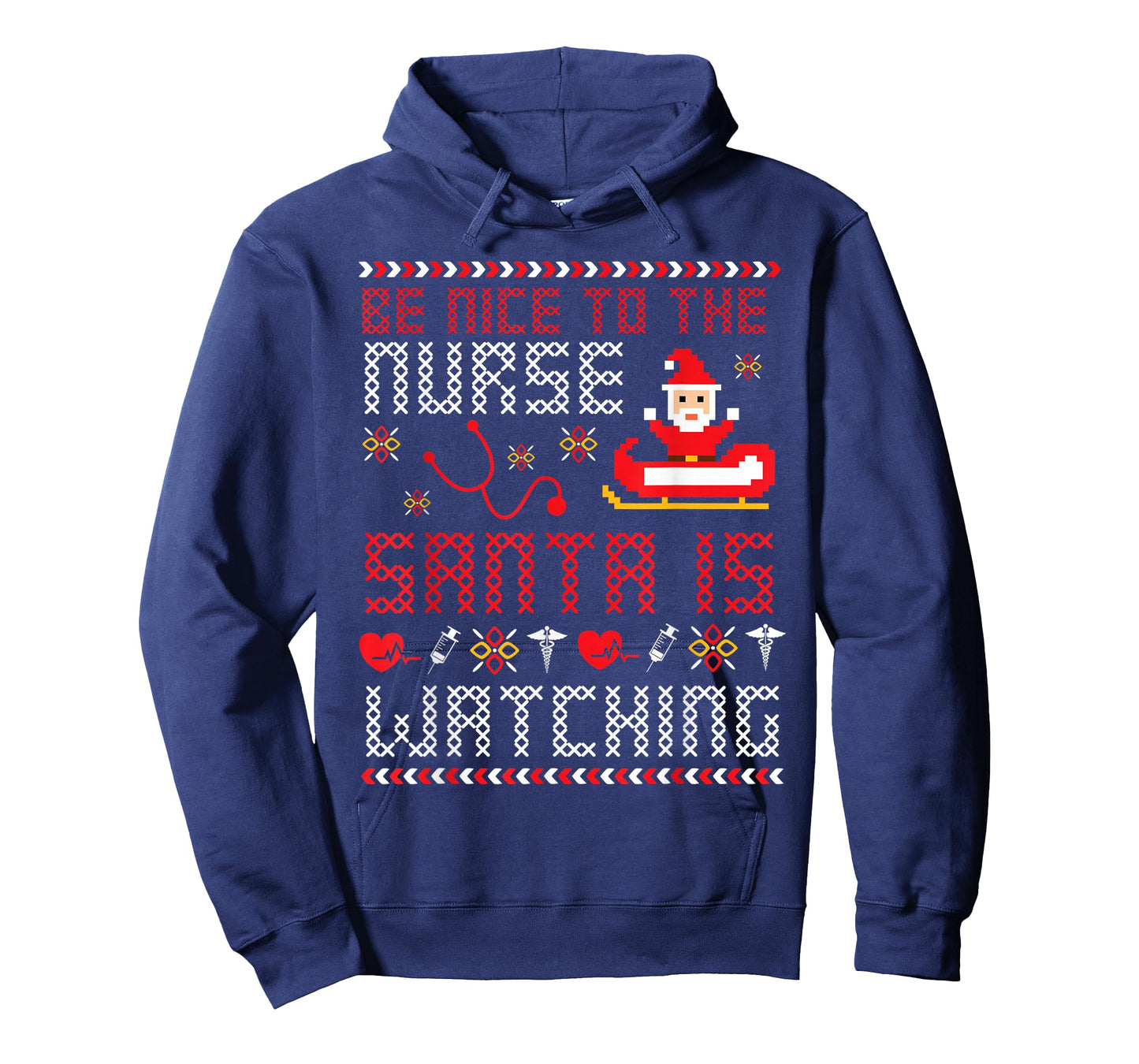 Christmas Santa Nurse Ugly Christmas Sweater T-Shirt