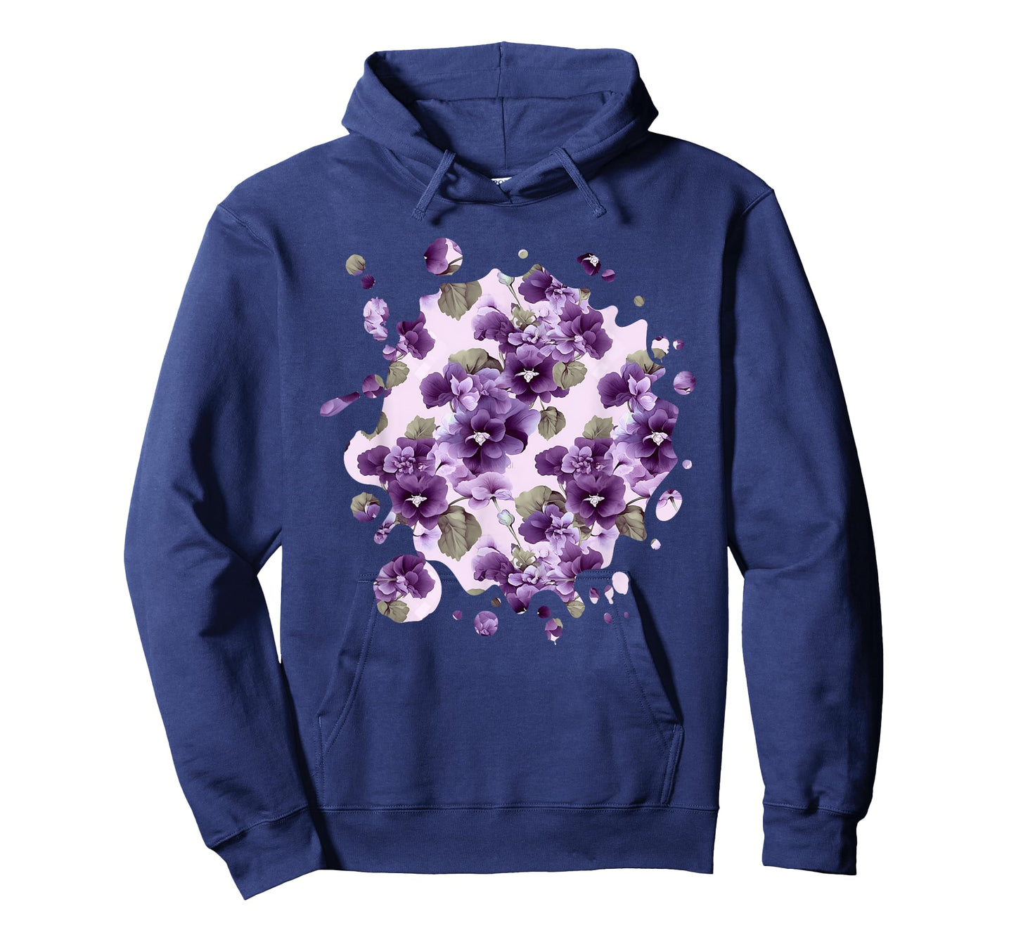 Cute African Violet Inspired Flower Plant Lover Gardener T-Shirt