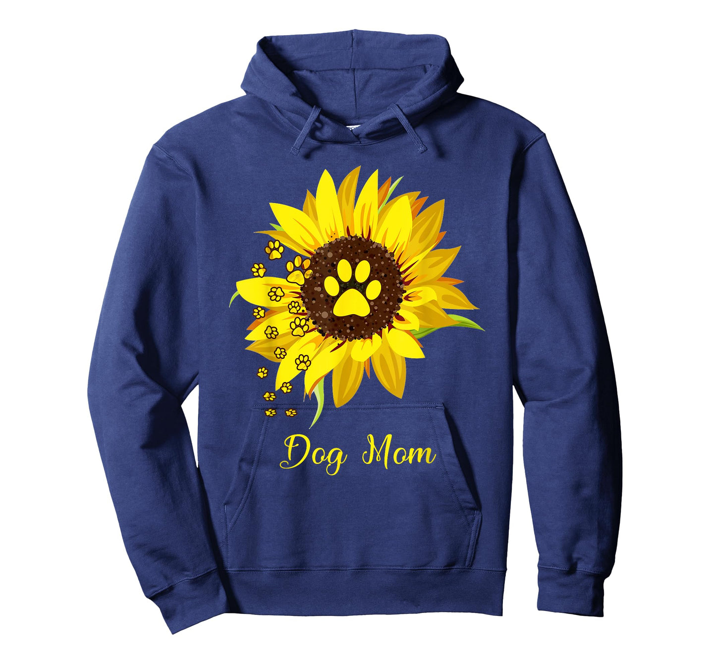 Dog Mom Sunflower Gift Love Dogs and Flowers T-Shirt for Men Women