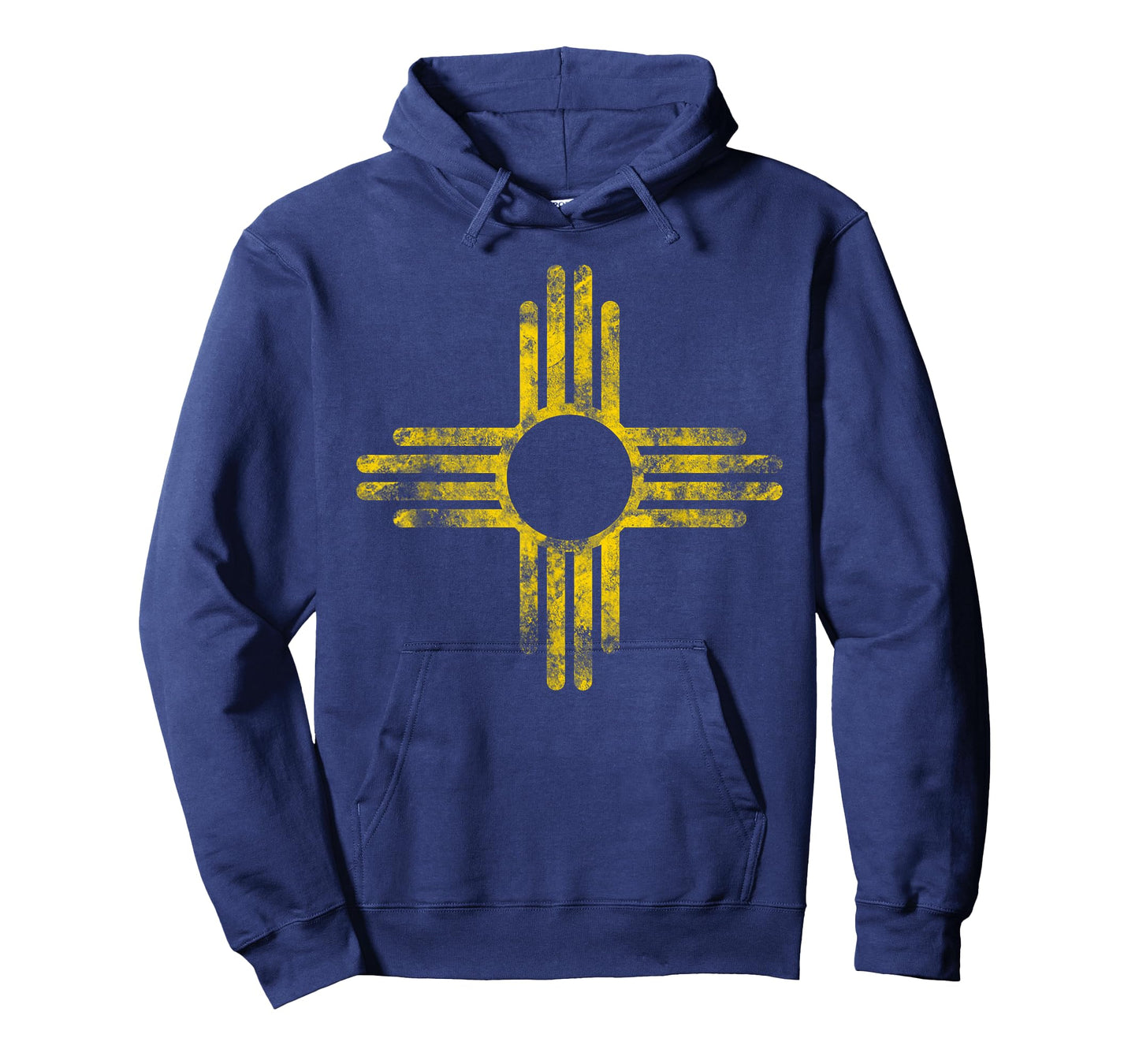 Vintage New Mexico Flag Yellow Zia Sun Symbol T-Shirt