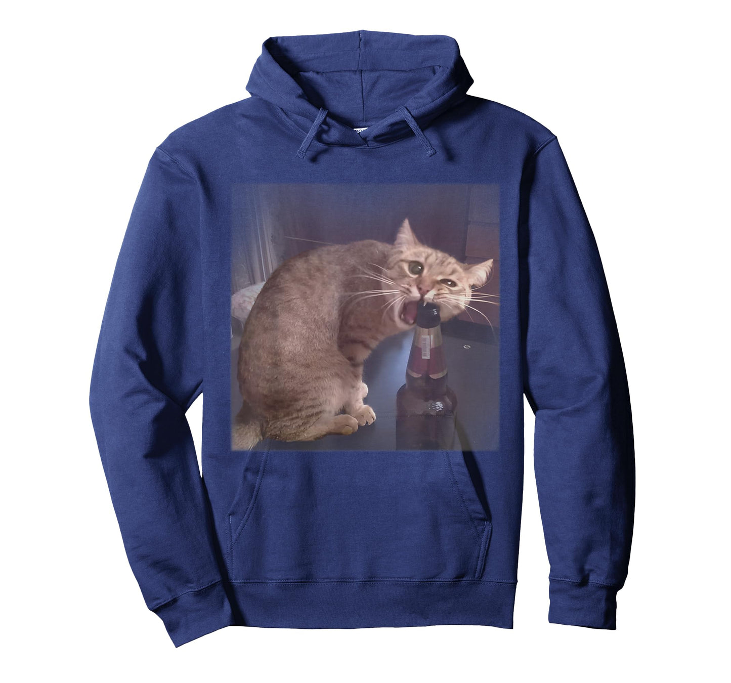 Funny Beer Cat Meme Humor Party Animal Gifts Men Women T-Shirt