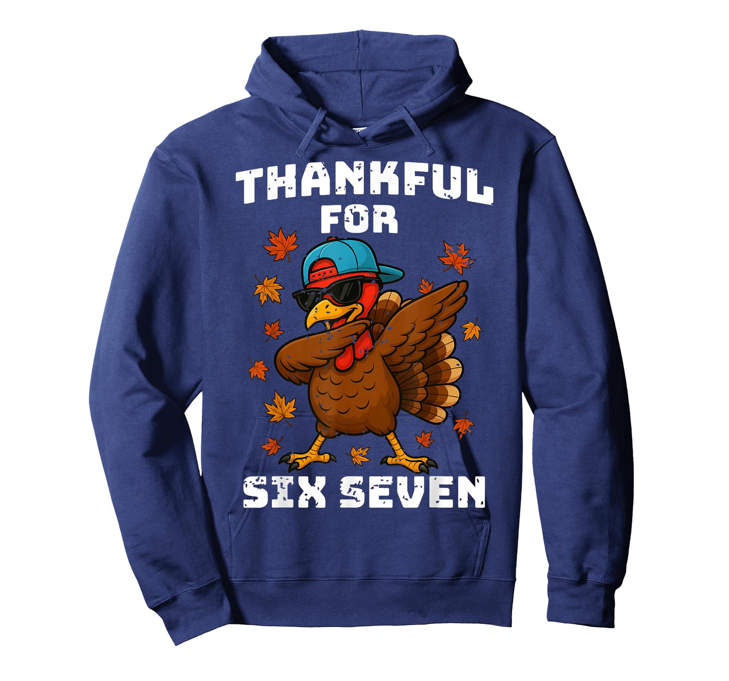 Thankful for Six Seven 6 7 Meme 67 Thanksgiving Turk Dabbing T-Shirt