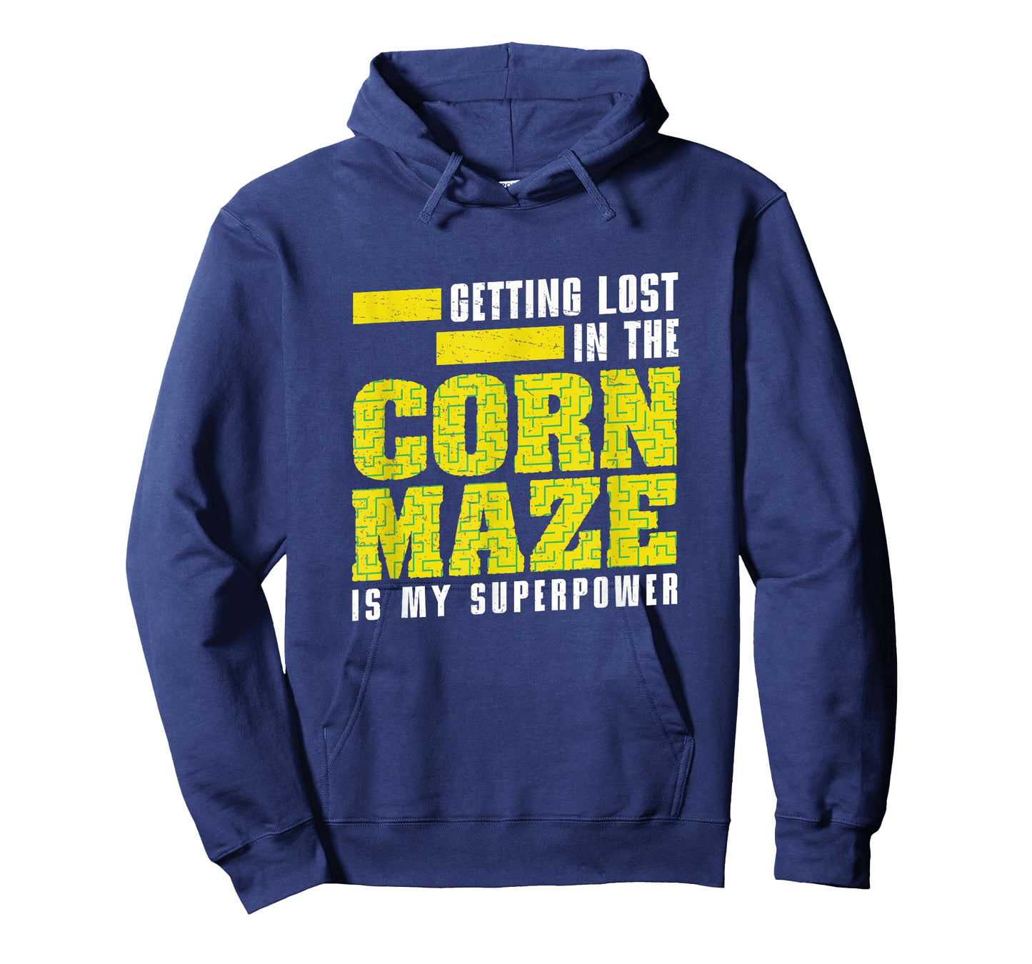 Corn Maze Getting Lost Is My Superpower Funny Harvest Season T-Shirt