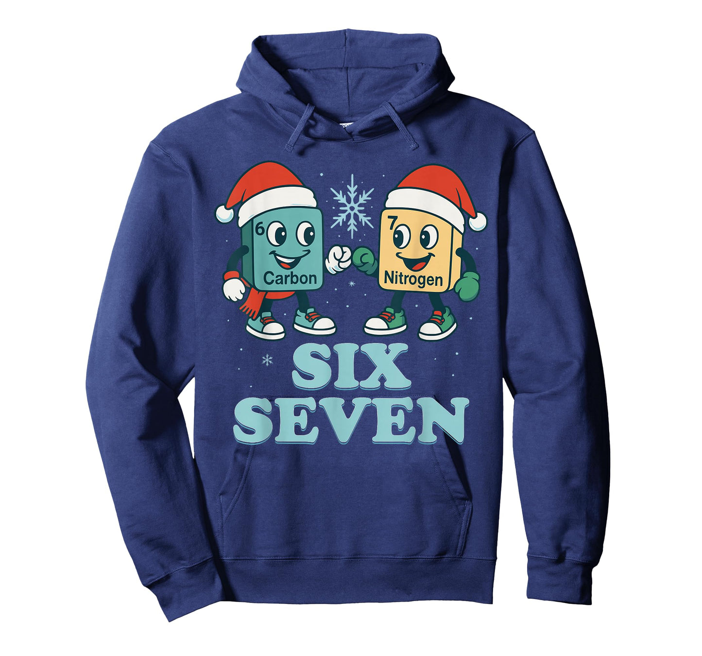 67 Christmas Meme 6 7 Science Carbon Nitrogen Periodic Table T-Shirt