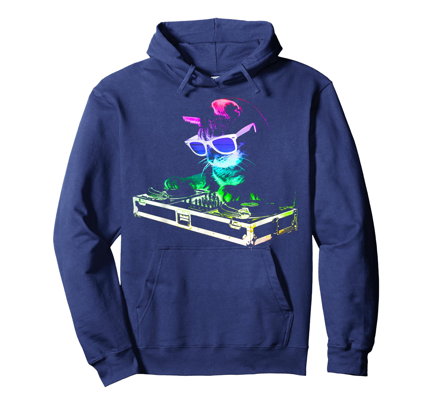 House CAT (Rainbow DJ Cat Kitty) T-Shirt Small