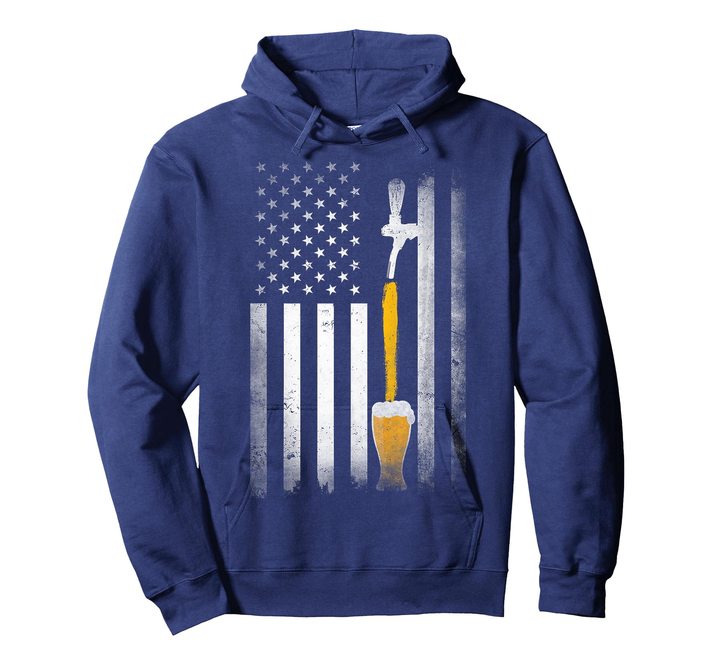 Craft Beer Brewing USA US American Flag Craft Brewery Brewer T-Shirt