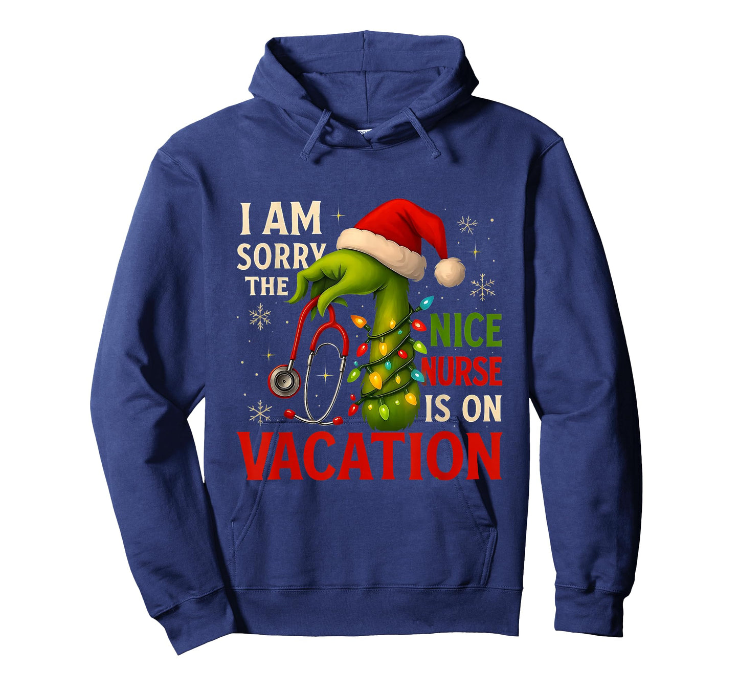 Christmas I Am Sorry The Niche Nurse Santa Hat Medical Funny T-Shirt