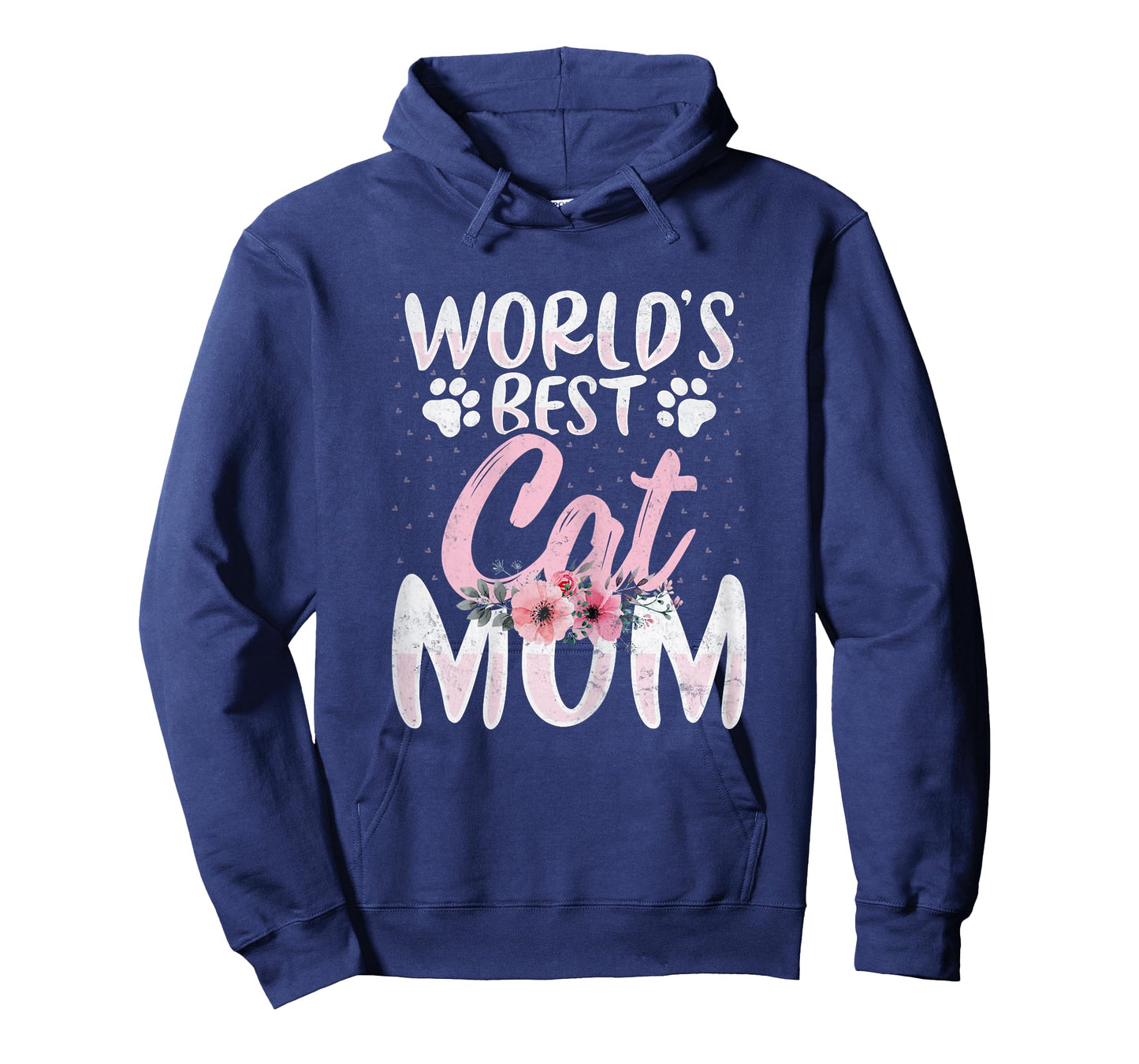 World’s Best Cat Mom - Cat Lover Mom Funny Mother's Day T-Shirt