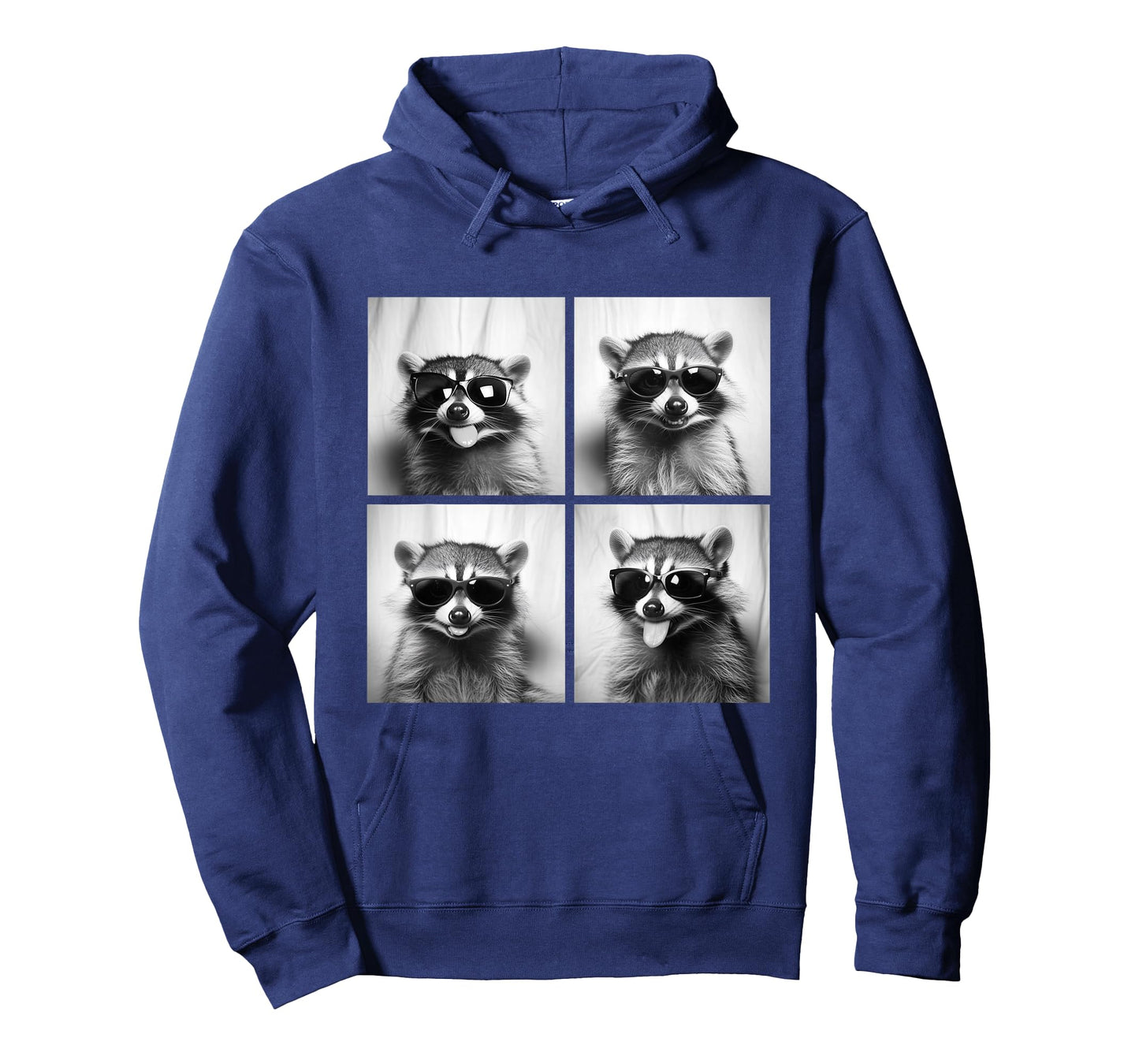Funny Raccoons with Sunglasses Cute Animals Humour T-Shirt