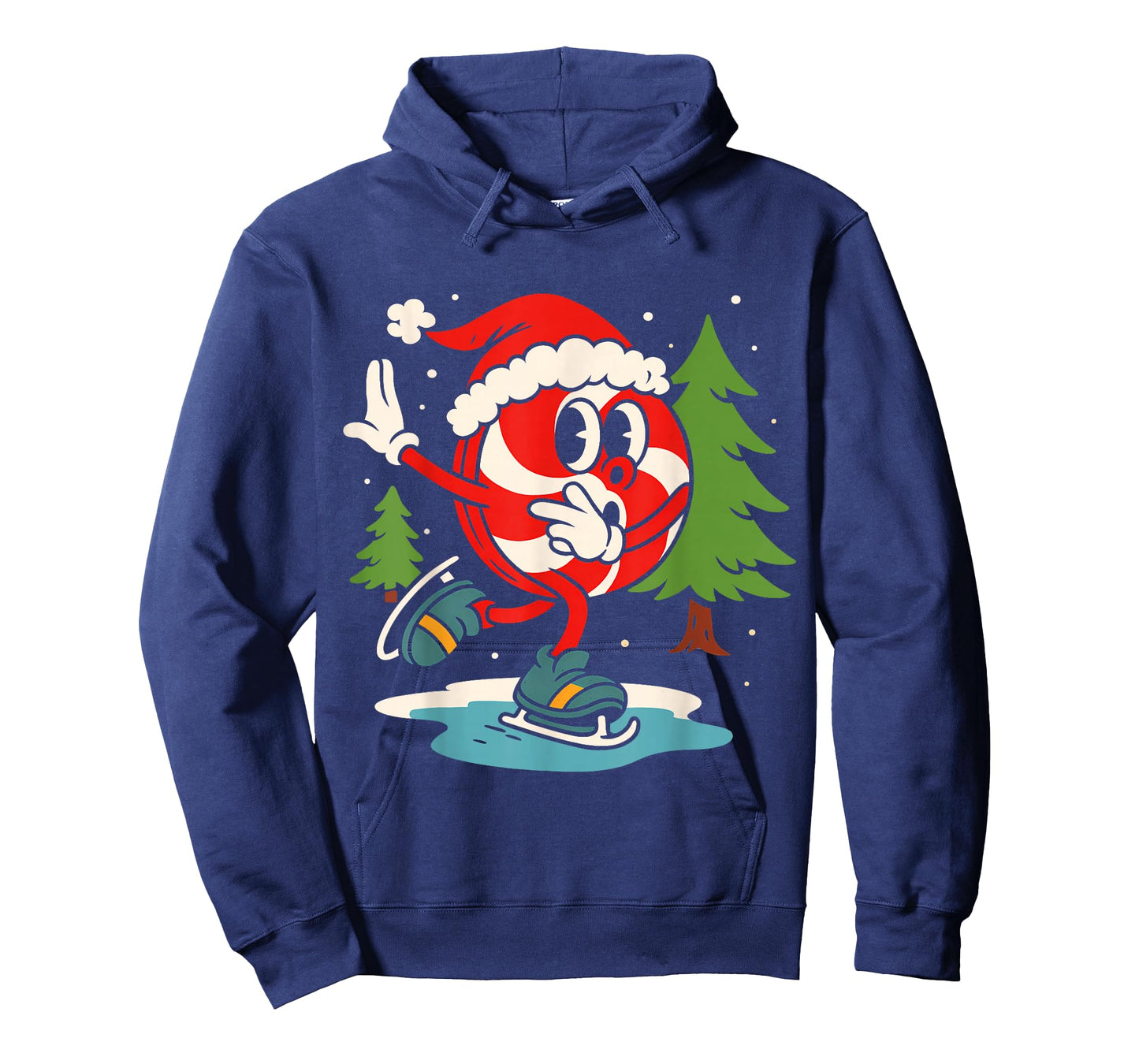 Christmas Peppermint Candy Cane Kids Boy Girl Funny Xmas Pjs T-Shirt