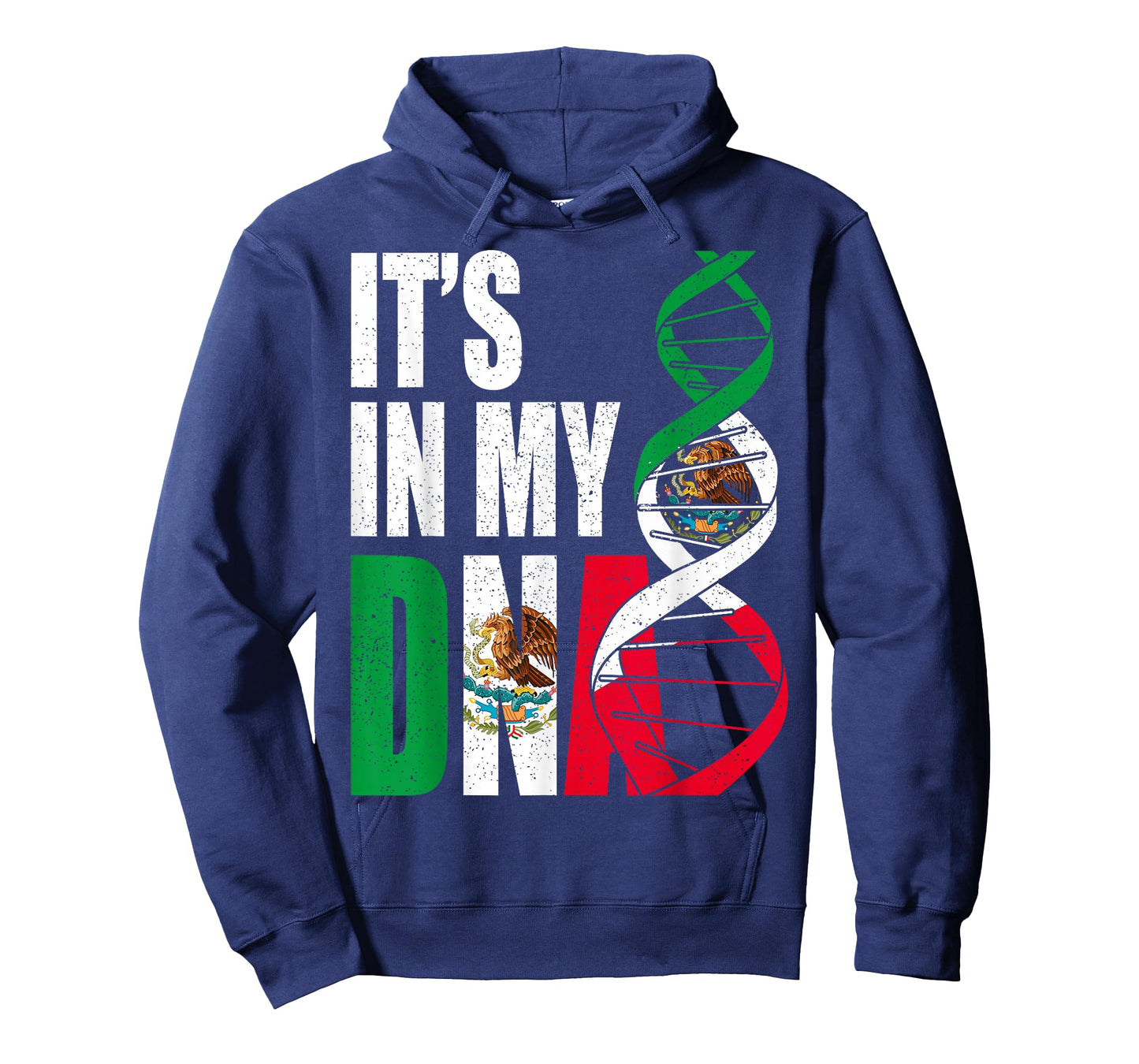 Mexico DNA Mexican Flag Proud Hispanic Men Women Kids Gift T-Shirt