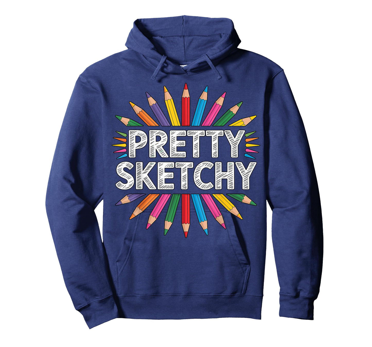 Pretty Sketchy Artist Art Teacher T-Shirt