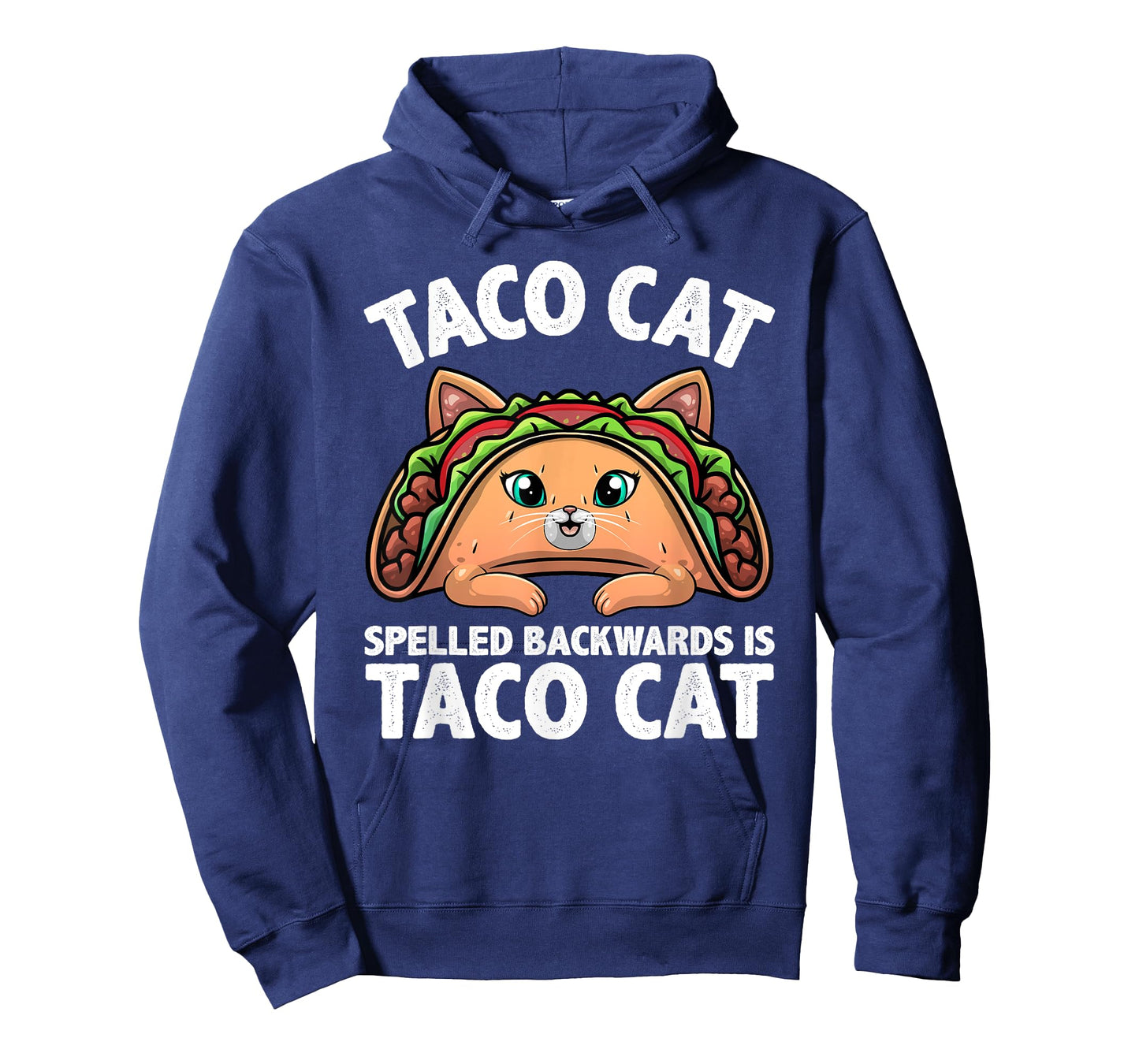 Cute Taco Cat Design For Men Women Kids Taco Mexican Food T-Shirt