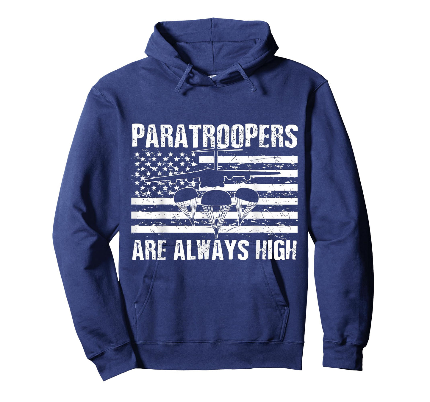 Paratrooper American Flag US Army Soldier Veterans Day T-Shirt