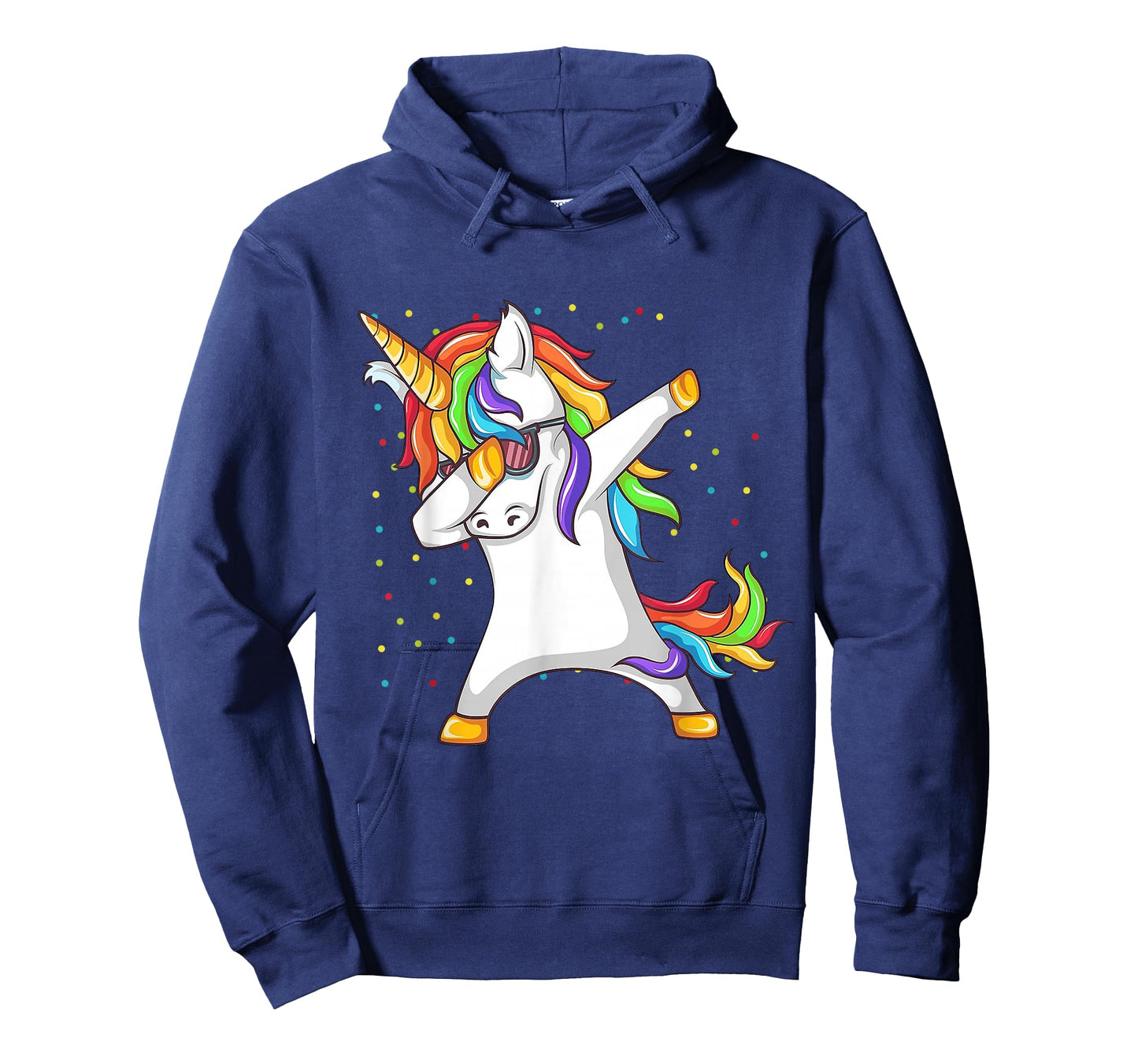 Dabbing Unicorn Rainbow Girls Kids Women T-Shirt