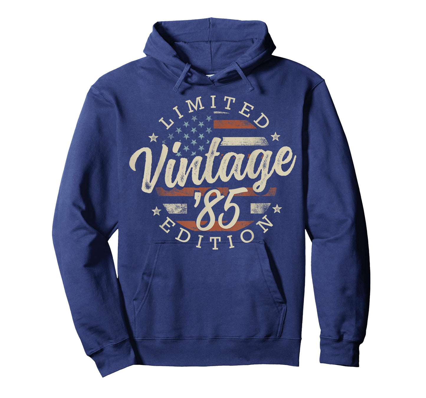 Vintage 1985 Limited Edition USA Flag 40th Birthday T-Shirt