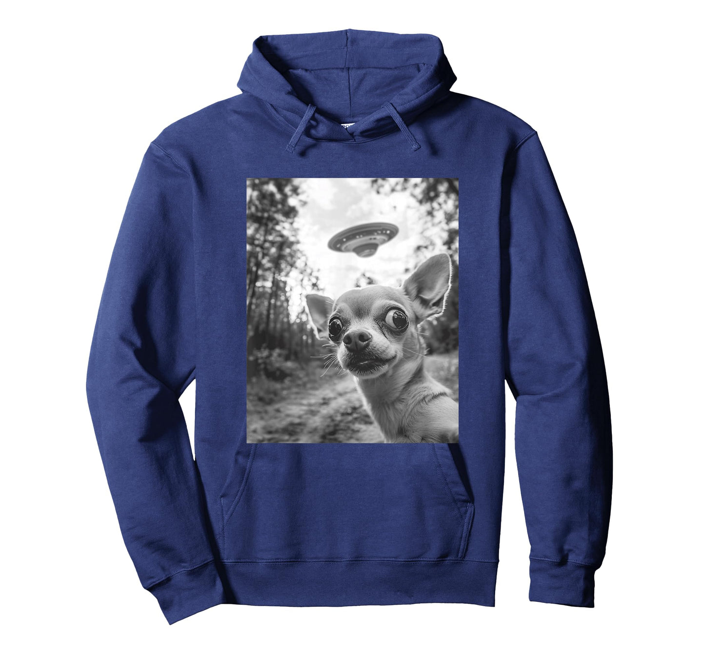 Chihuahua UFO Meme - Funny Chihuahua Selfie with UFO T-Shirt