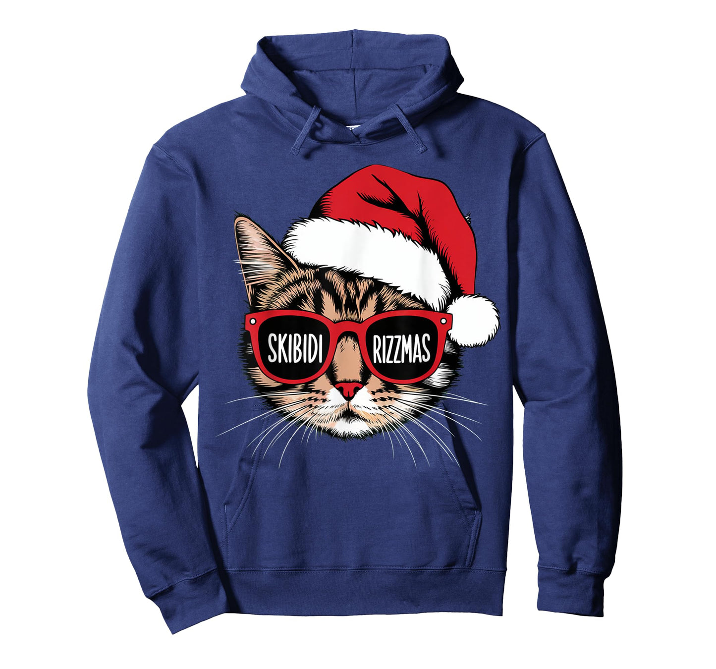 Cat Skibidi Rizzmas Christmas Rizz Santa Claus Charisma T-Shirt for Men Women Kids
