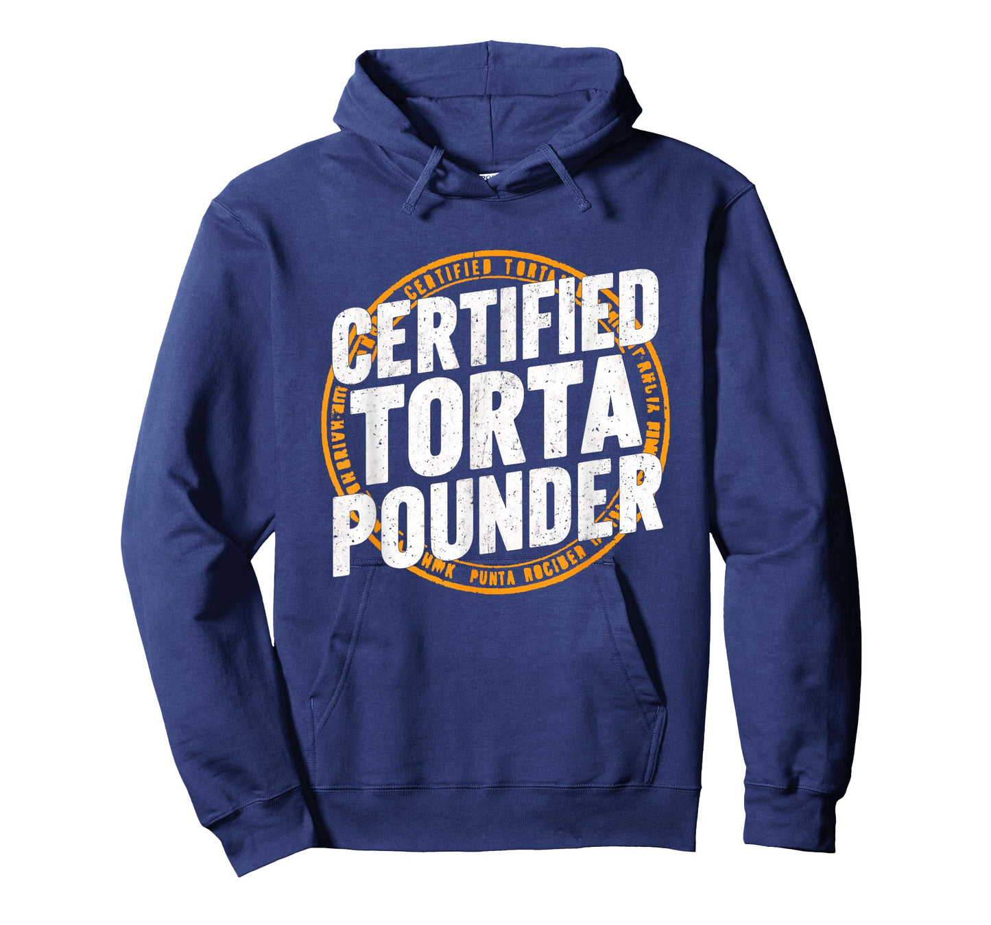 Certified Torta Pounder Cool Stamp Look Design T-Shirt
