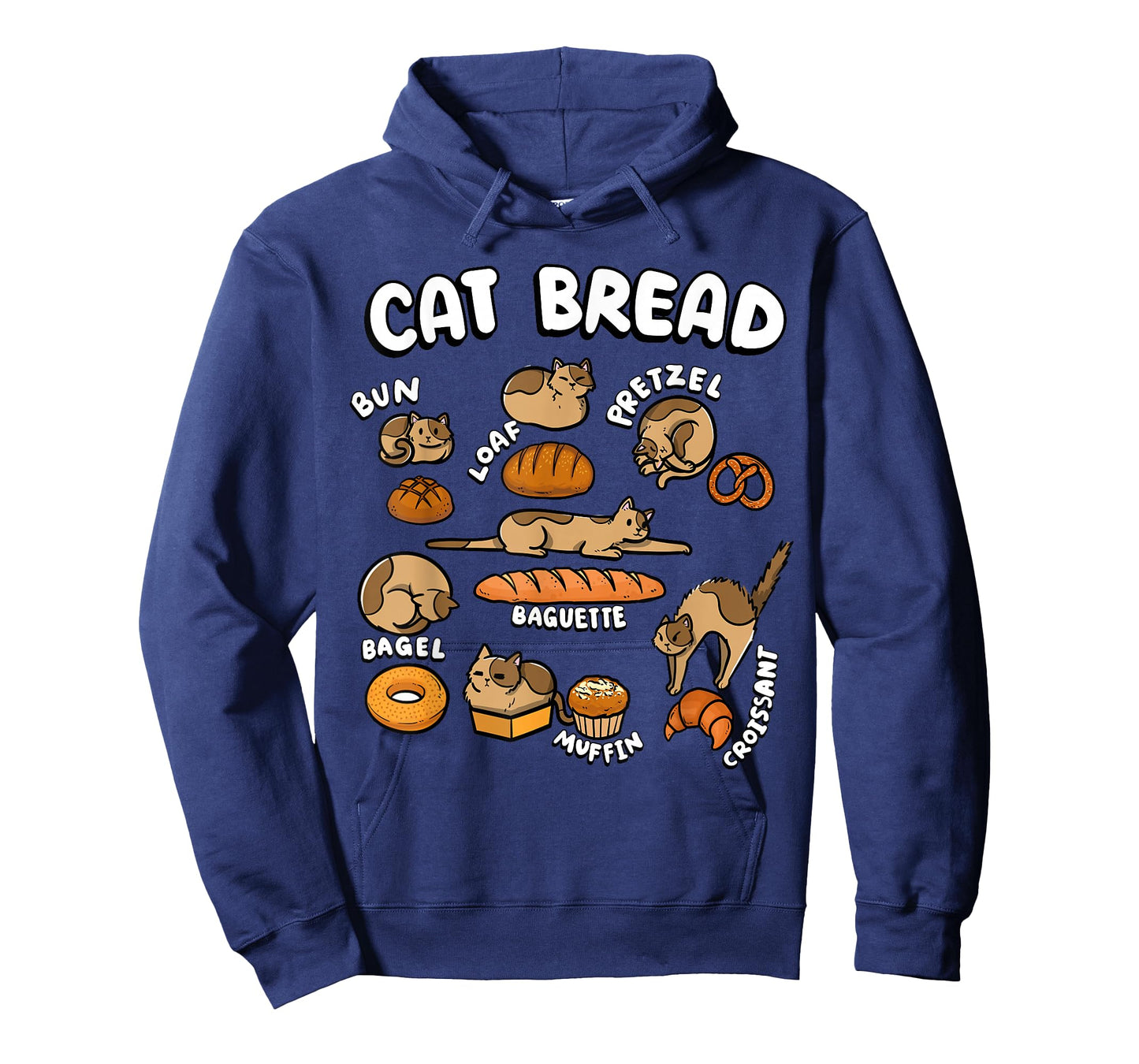 Cat Bread Foodie Kittten Pet Owner Loaf Lover Cat T-Shirt