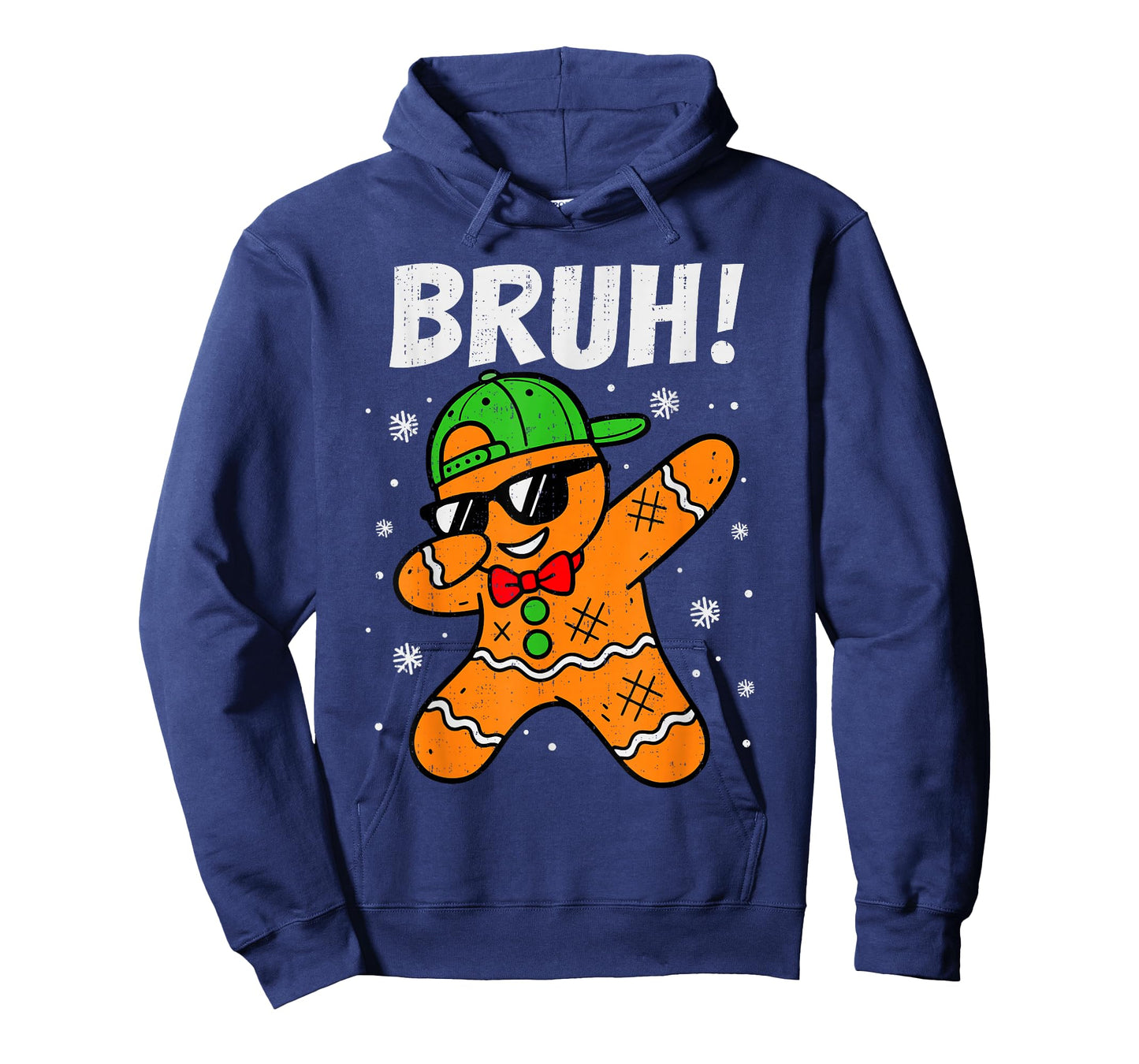 Dabbing Gingerbread Bruh Christmas Dab Teen Boys Toddler Kid T-Shirt