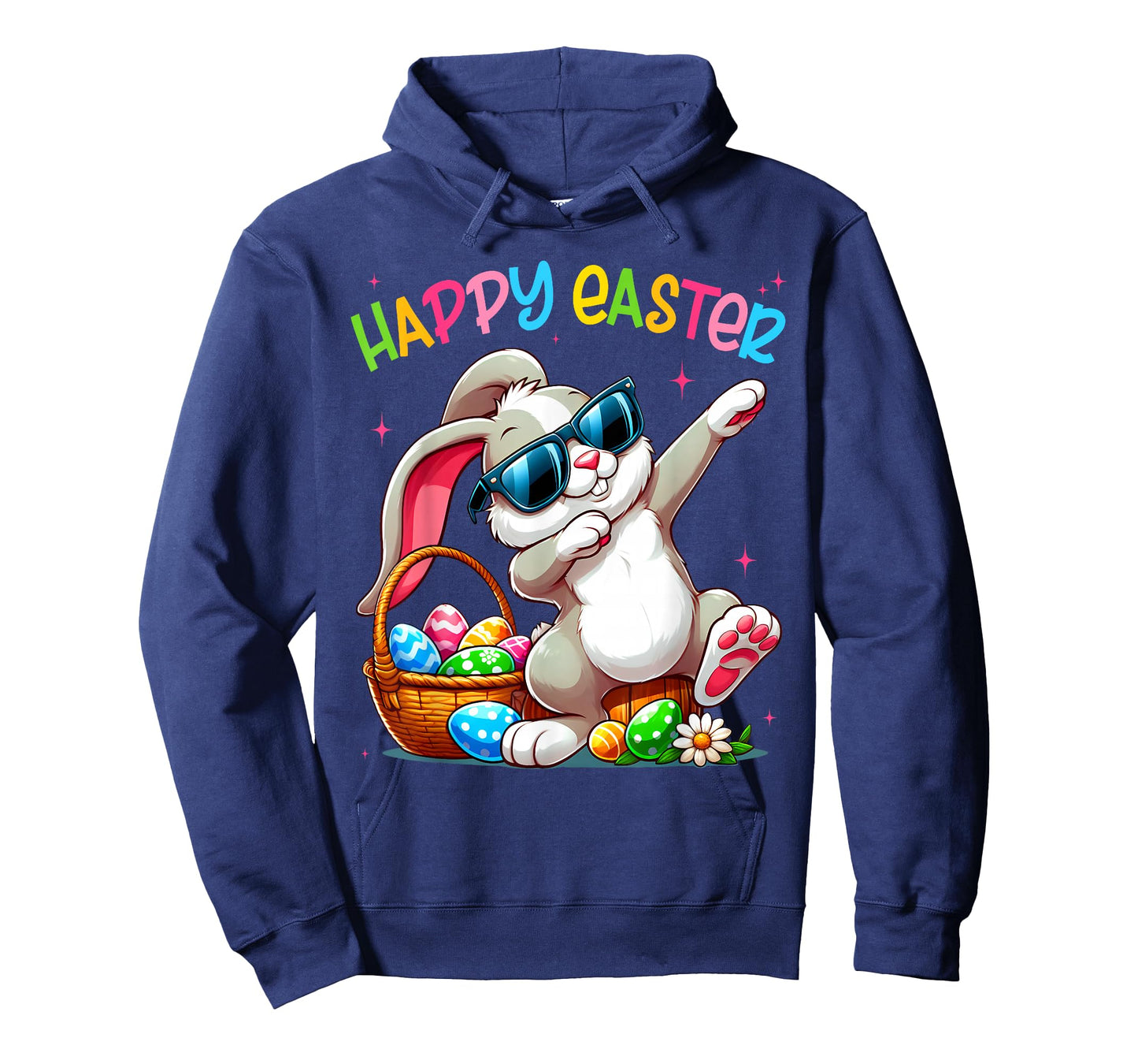 Funny Dabbing Bunny Easter Happy Easter for Boys Girls Adult T-Shirt