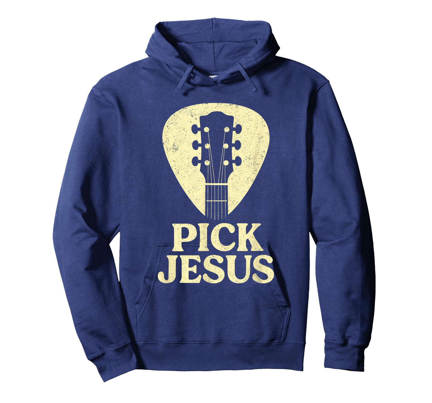 Pick Jesus - Christian Guitar Worship Pastor T-Shirt