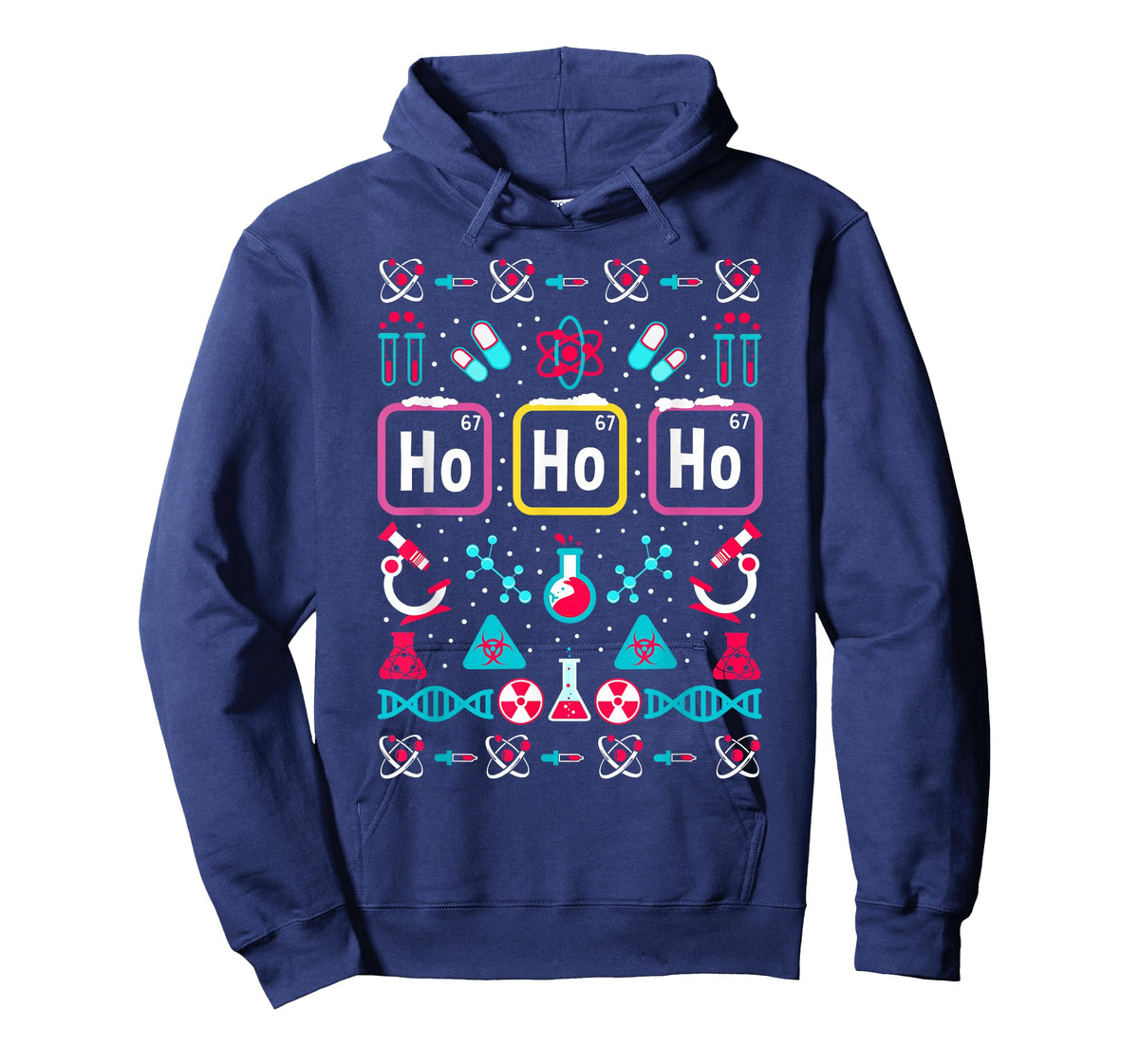 Funny Science Men Women Kids Chemistry Ugly Christmas T-Shirt