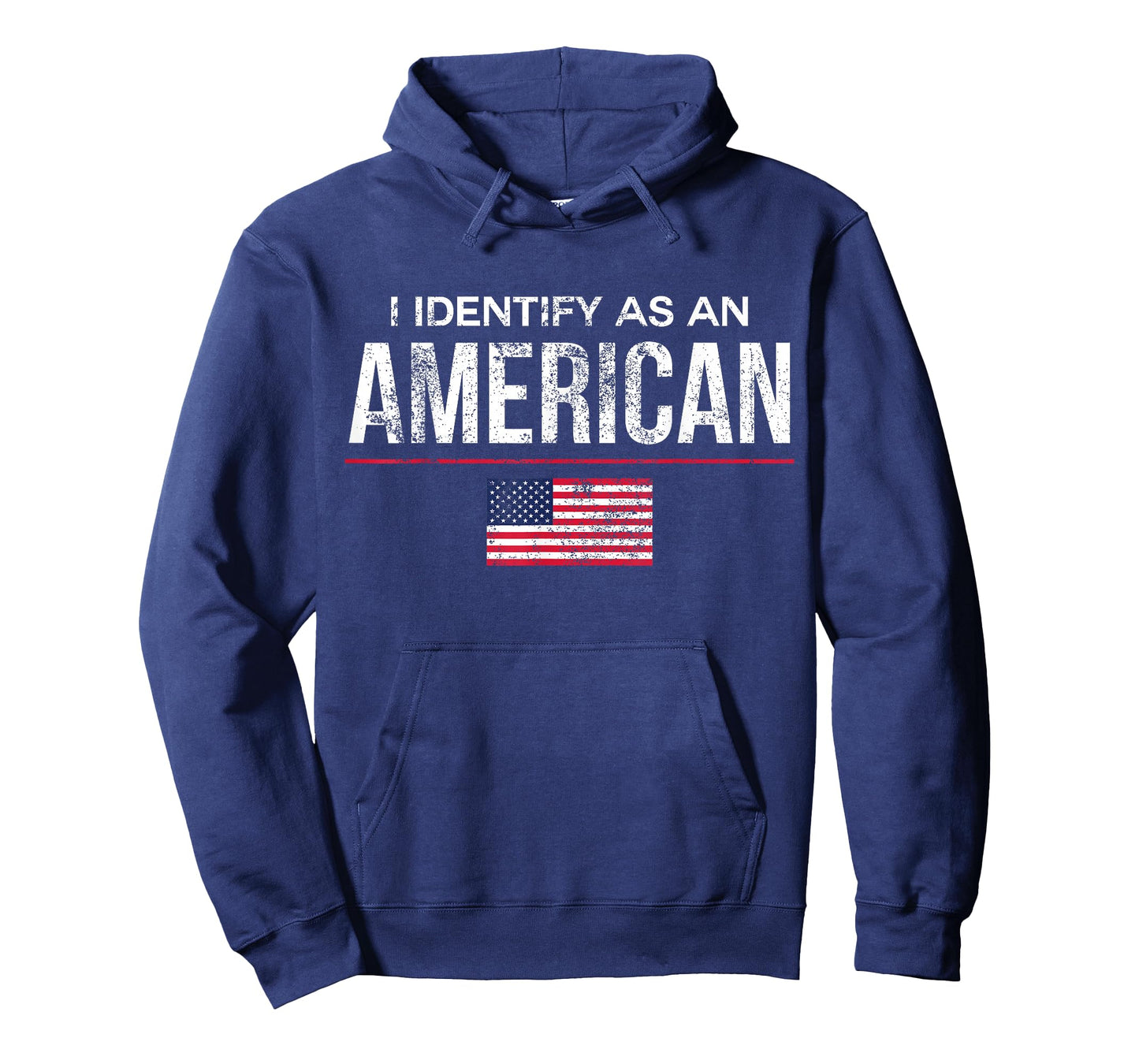 I Identify as an American No Identity Politics USA T-Shirt