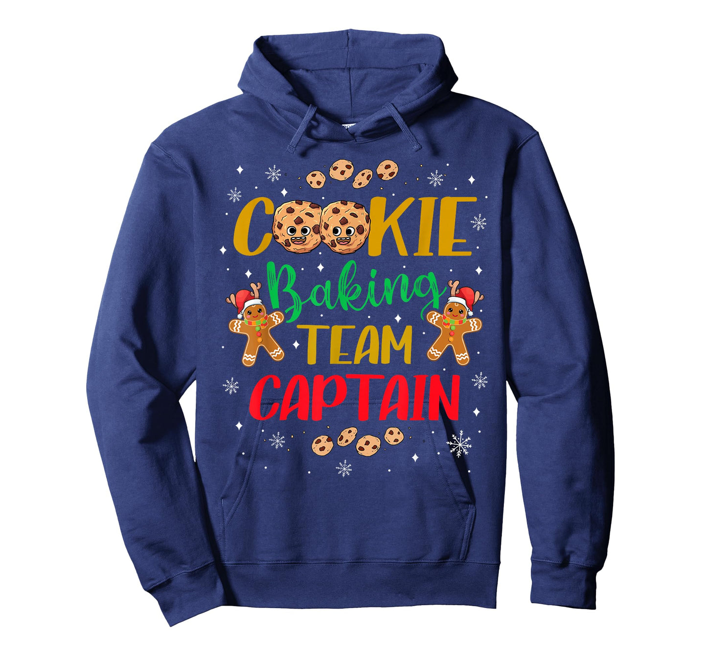 Cute Cookie Baking Team Captain Holiday Cook Fun Bake Cakes T-Shirt