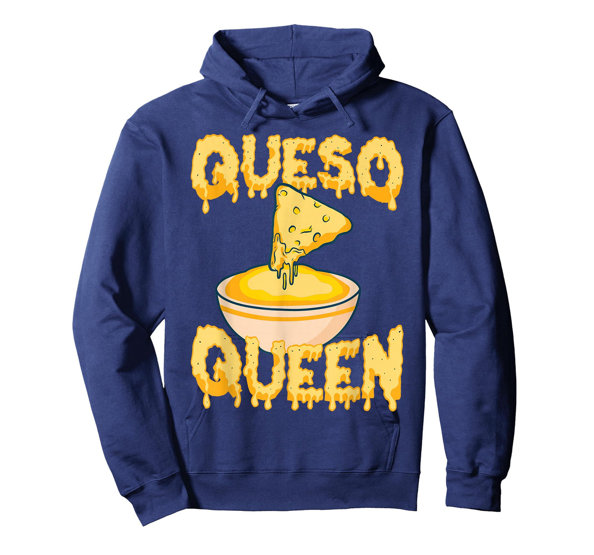 Funny Queso Design for Women Girls Kids Cheese Queso Lover T-Shirt