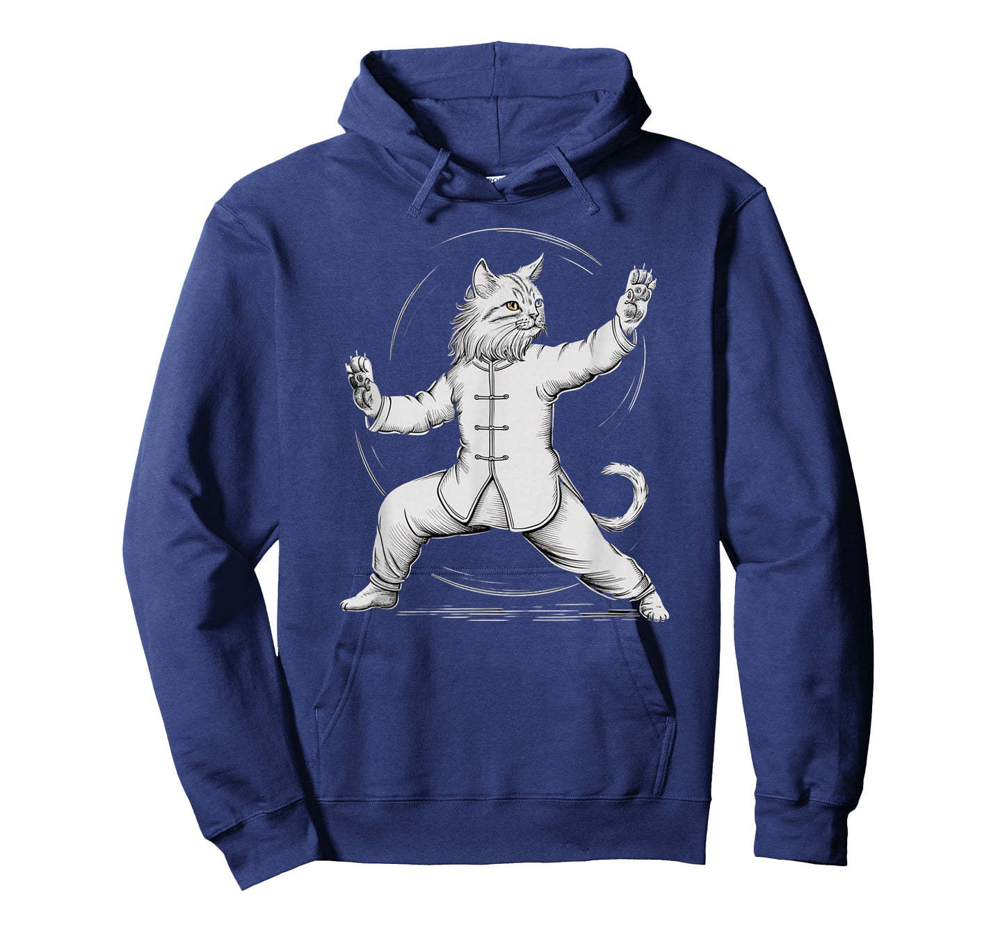 Life Happens Tai Chi Helps Funny Yin Yang Tai Chi Cat T-Shirt