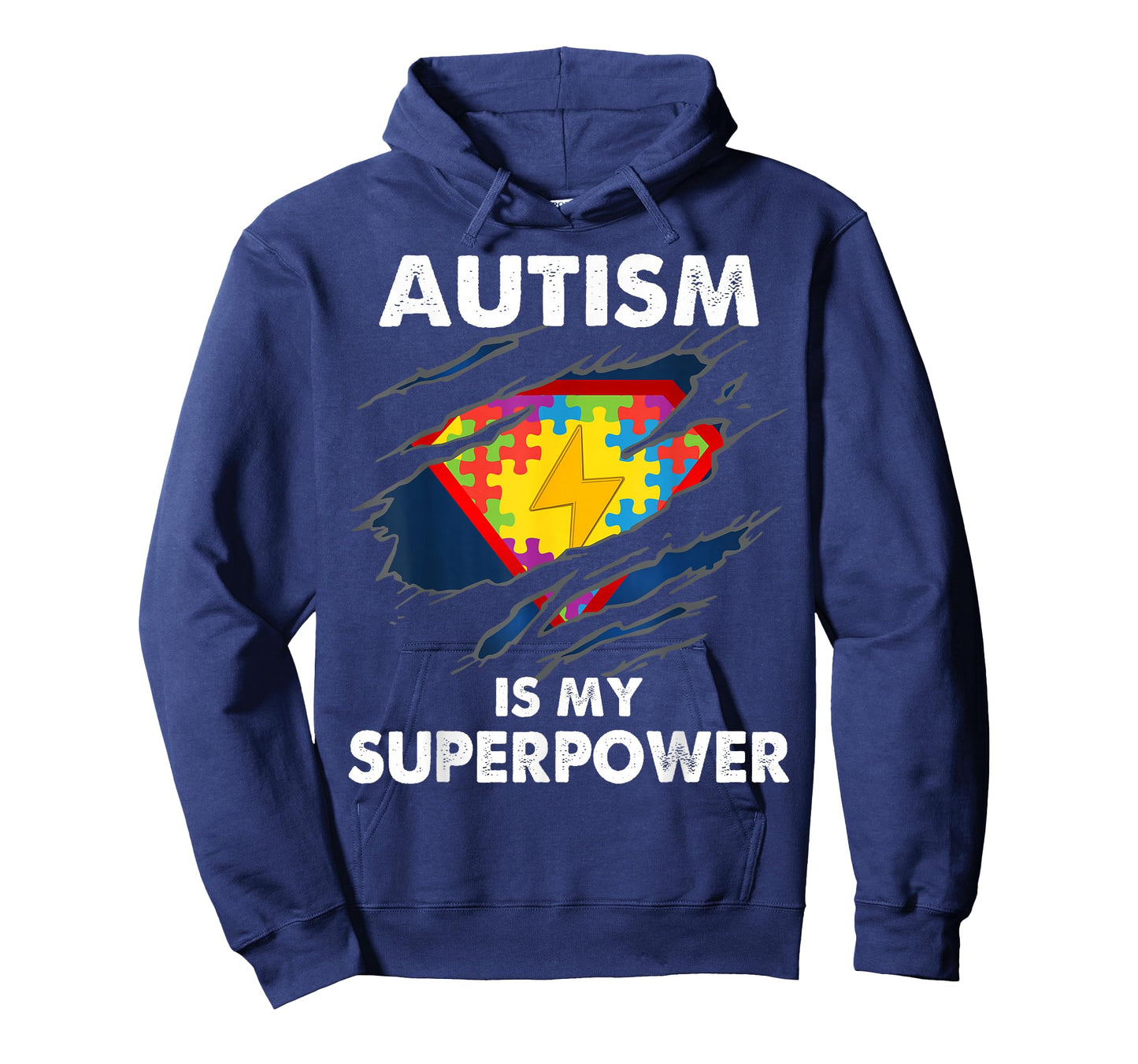 Autism is My Super Power Superhero Autism Awareness T-Shirt