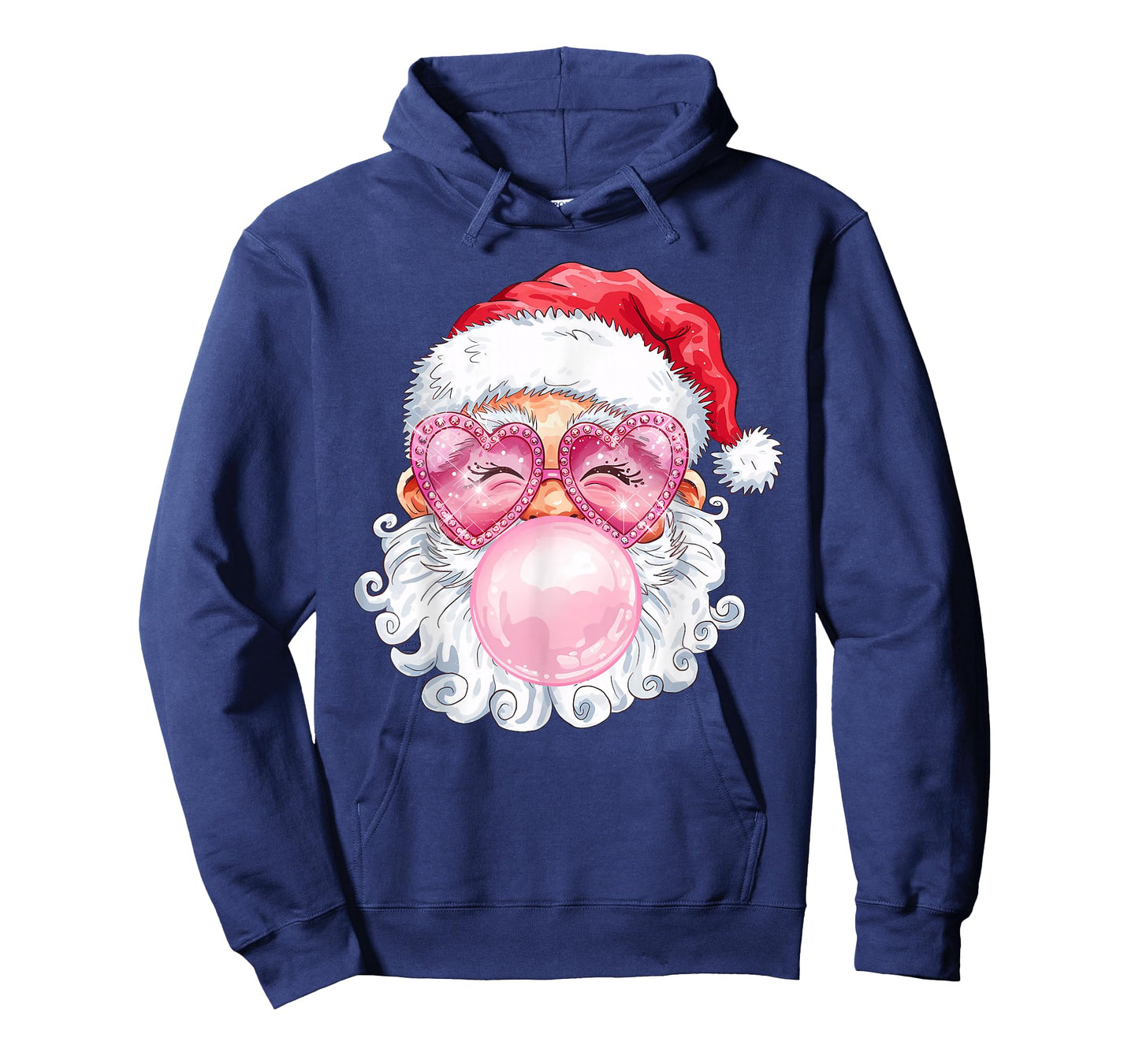 Vintage Groovy Santa Claus Christmas Vibes Womens Kids Girls T-Shirt