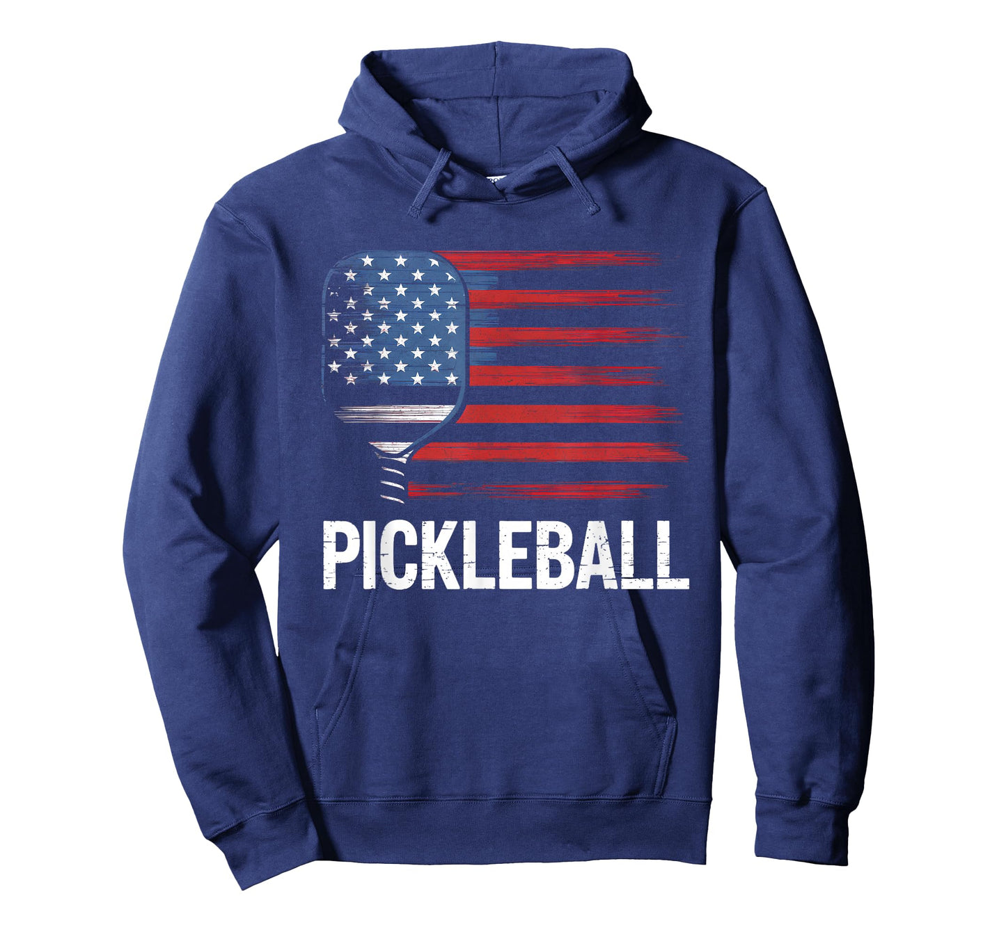 Vintage Pickleball USA Flag Paddleball Sport Mens Women Kids T-Shirt