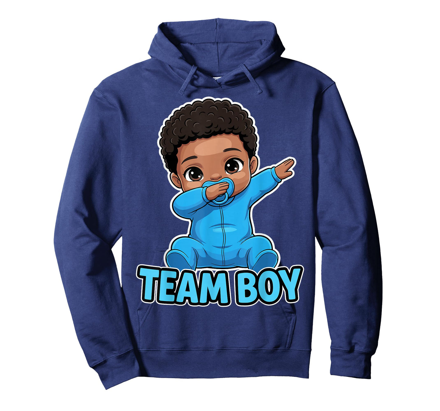 Gender Reveal Party Dabbing Team Boy Baby Announcement T-Shirt