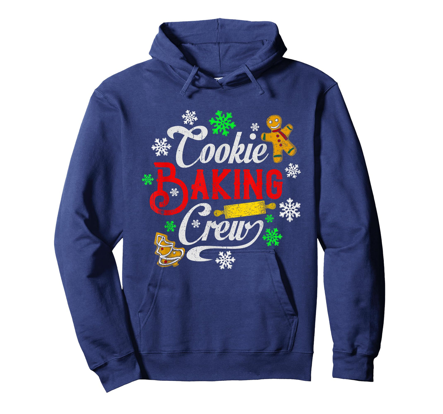 Cookie Baking Crew Christmas Baker Gingerbread Cookies T-Shirt