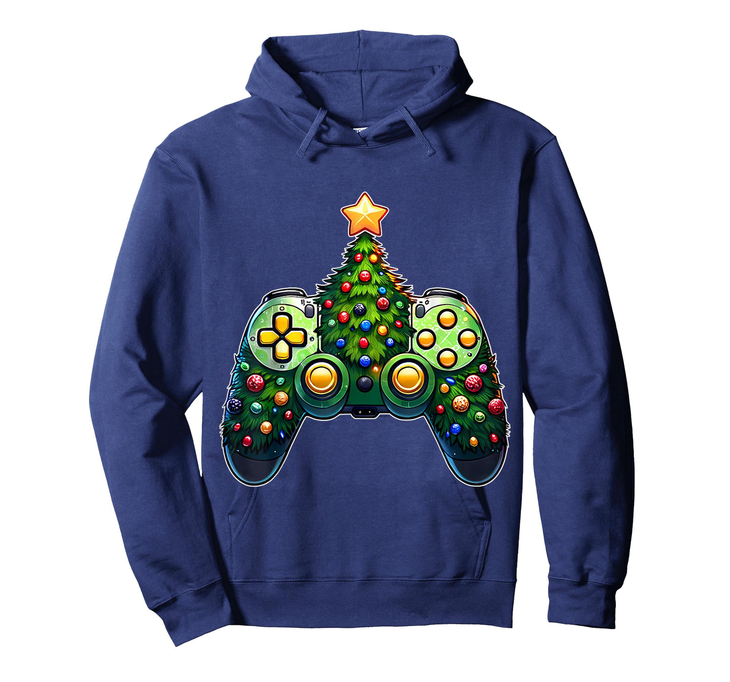 Christmas Gamer T-shirt Gaming Controller Christmas Tree T-Shirt