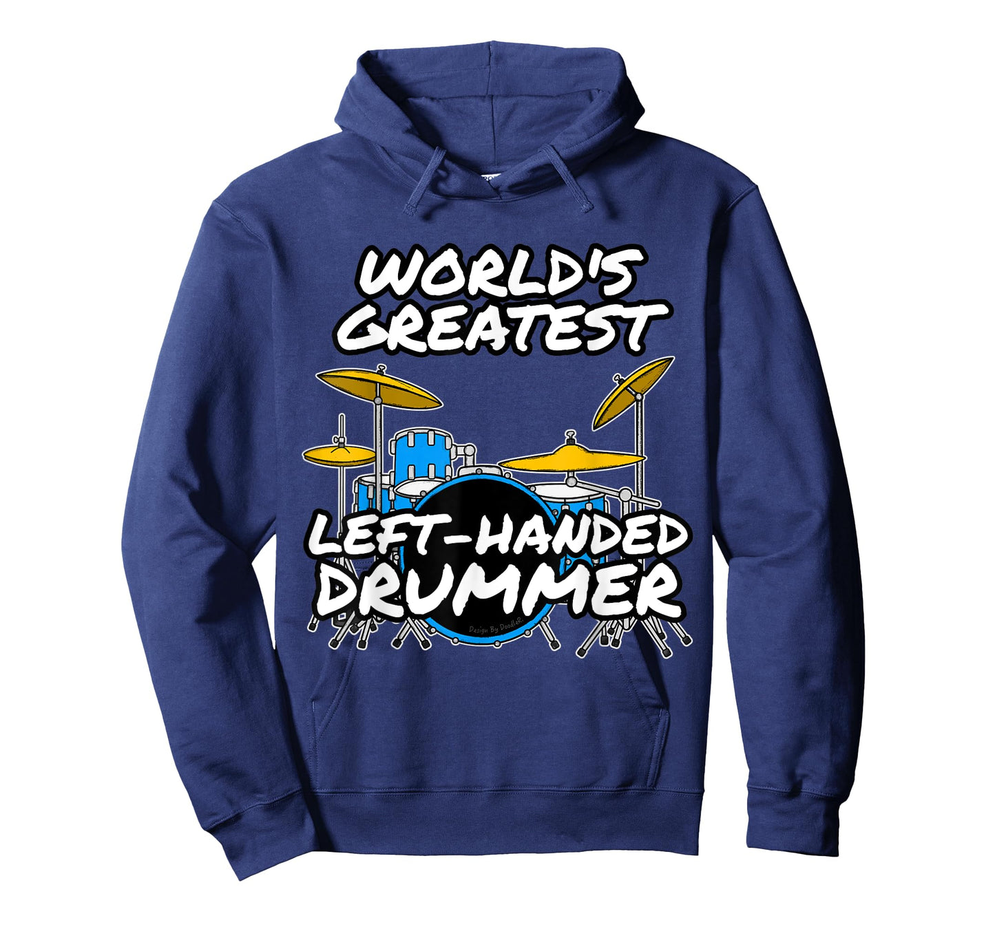 World's Greatest Left-Handed Drummer, Drum Teacher Musician T-Shirt