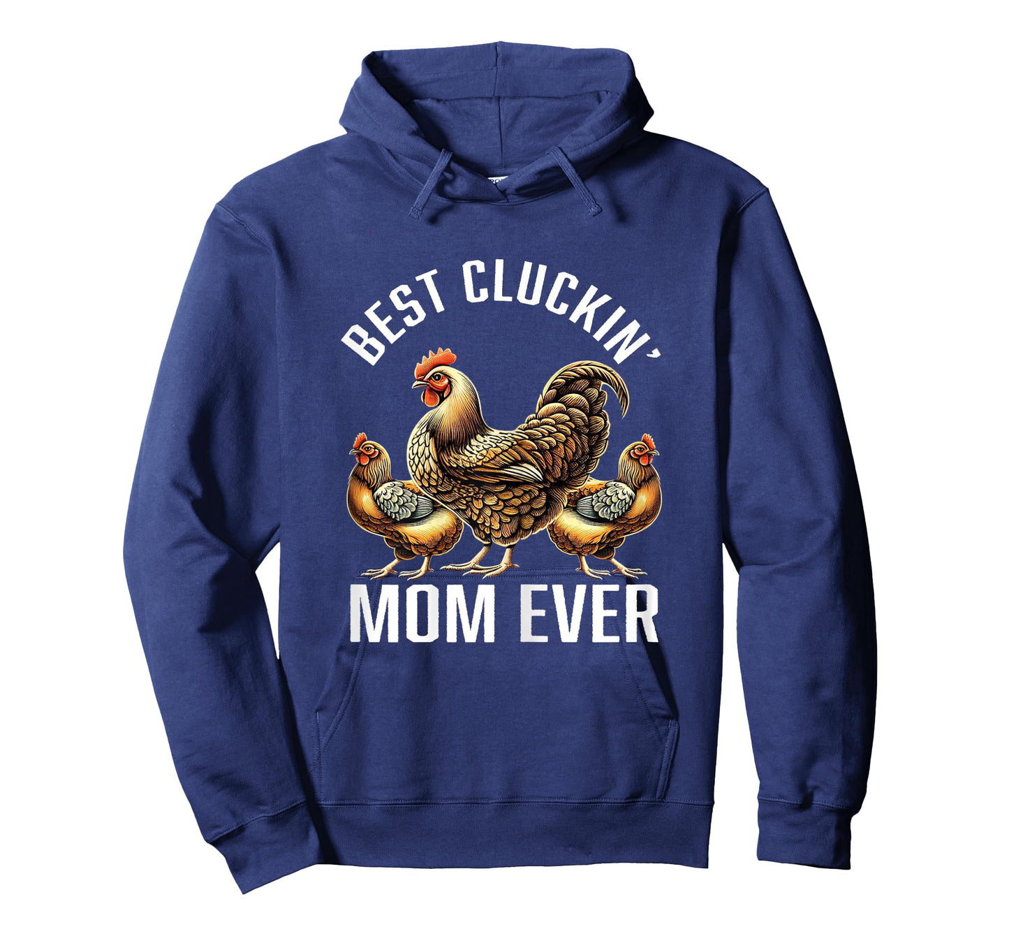 Chicken Lovers Gifts Womens Best Cluckin' Mom Funny Chicken T-Shirt