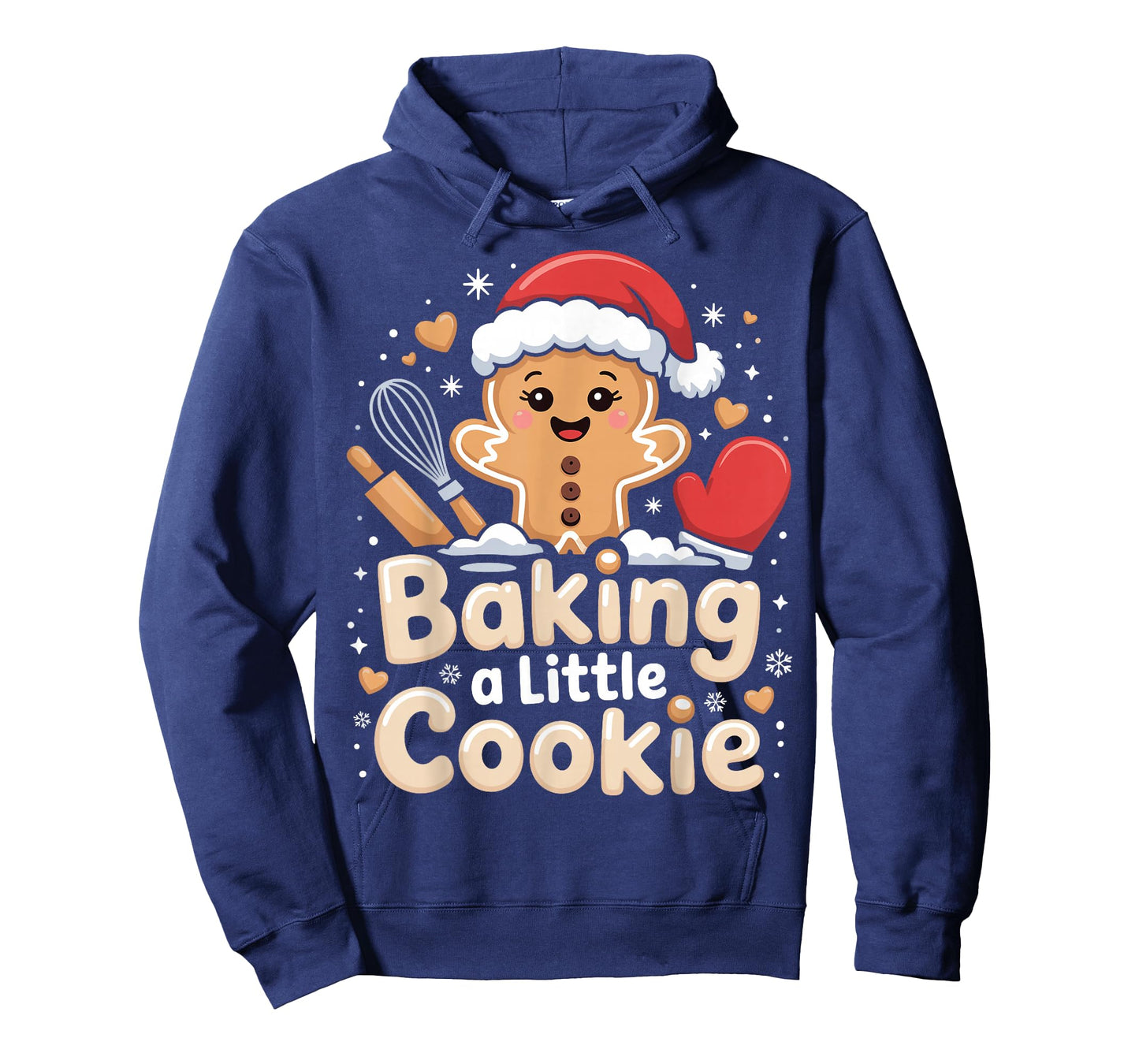 Baking A Little Cookie Cute Christmas Pregnancy Announcement T-Shirt