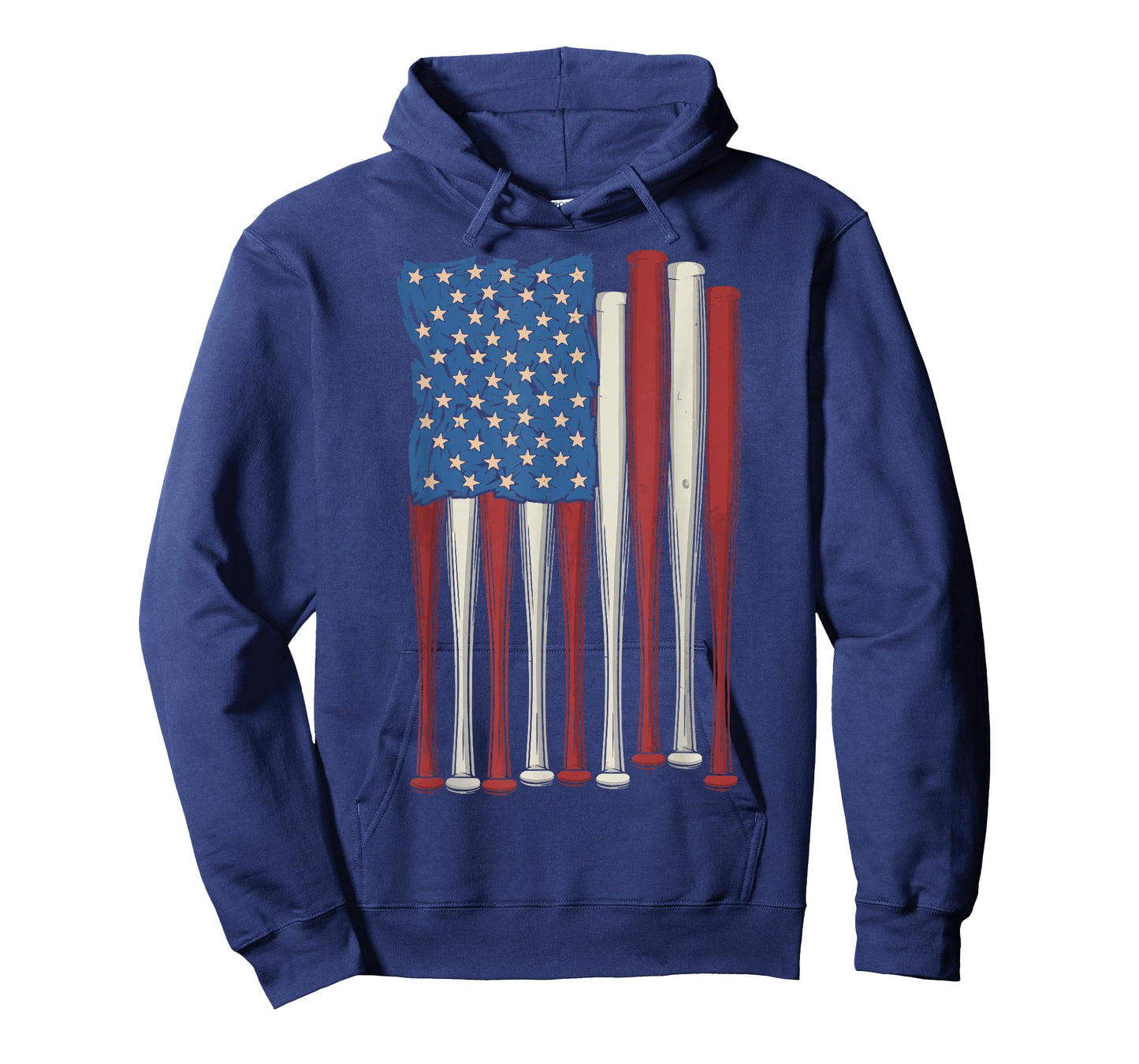 Baseball US Flag T-Shirt
